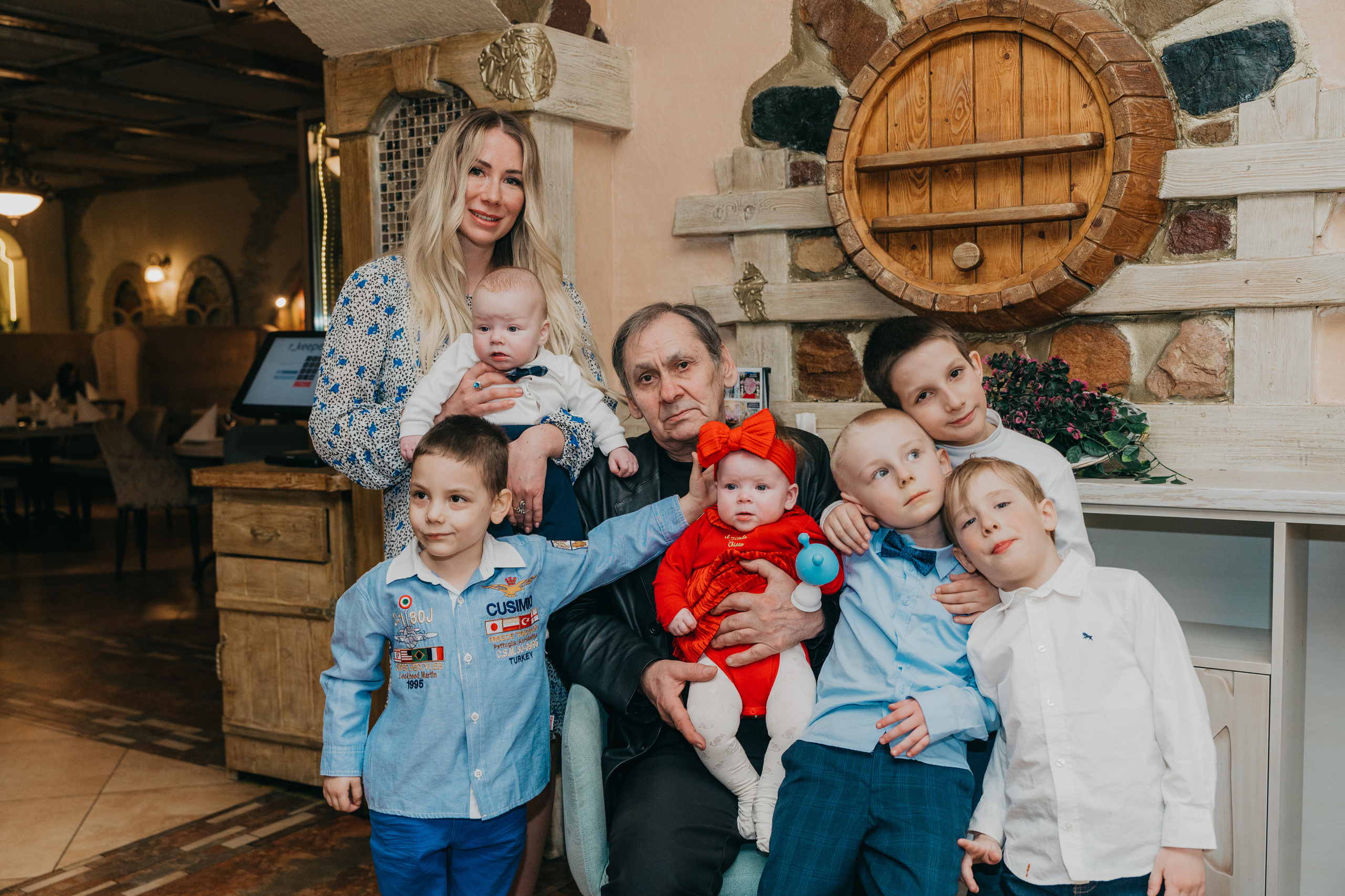 Крещение Марка и Майи. Фотограф Никита Комаров