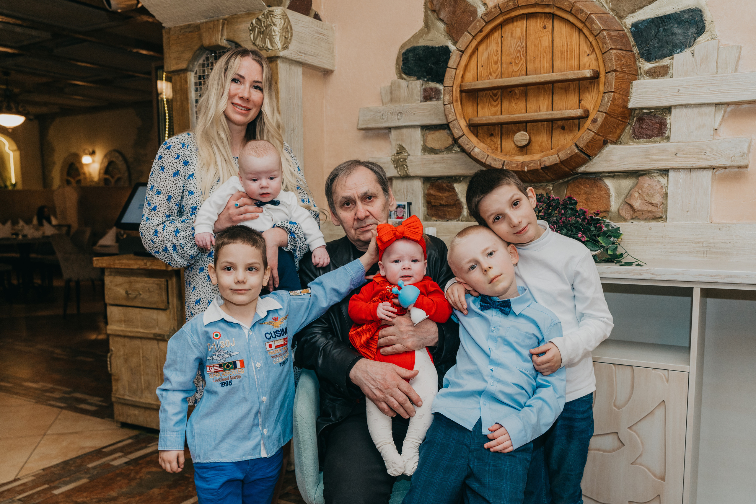 Крещение Марка и Майи. Фотограф Никита Комаров