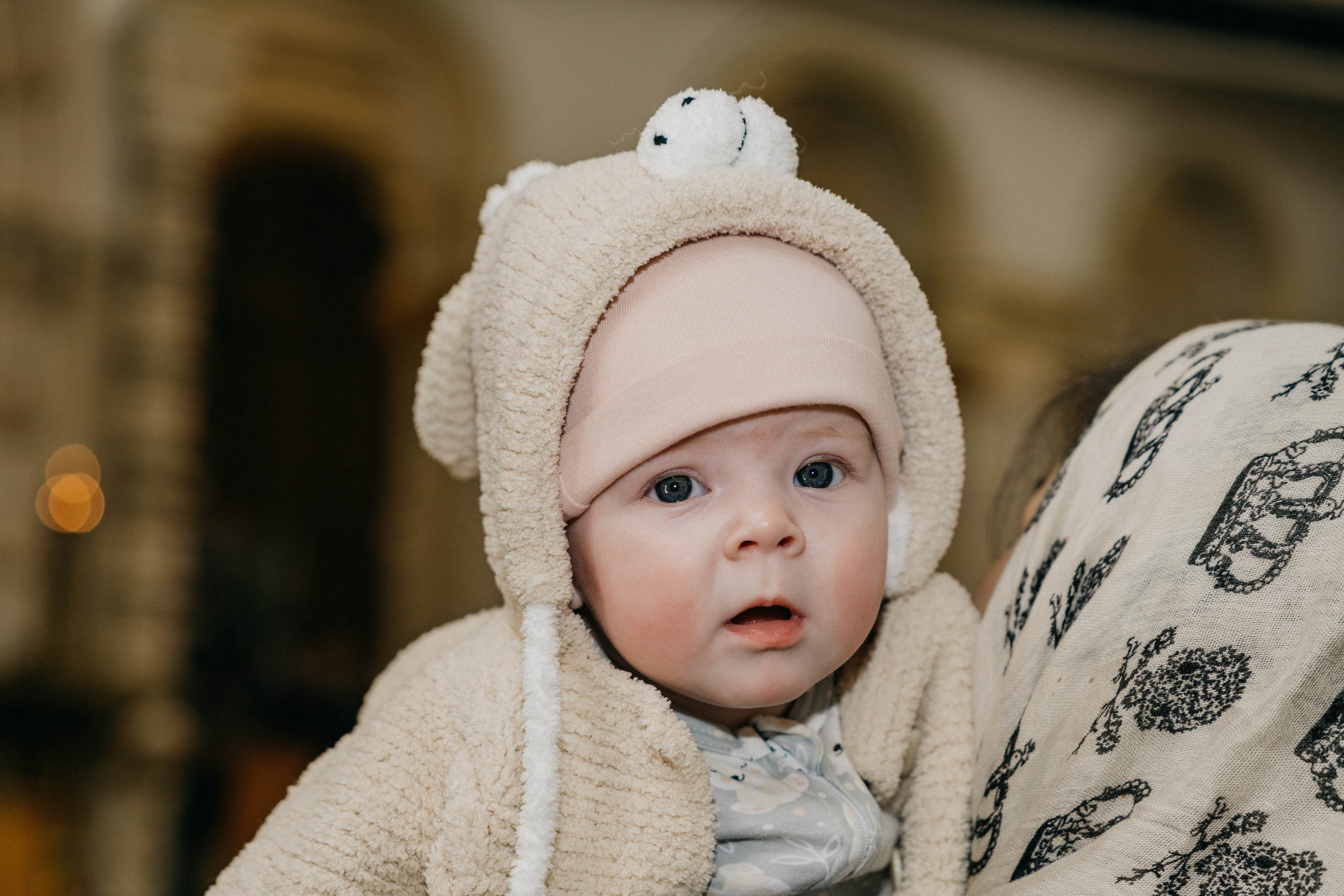 Крещение Марка и Майи. Фотограф Никита Комаров