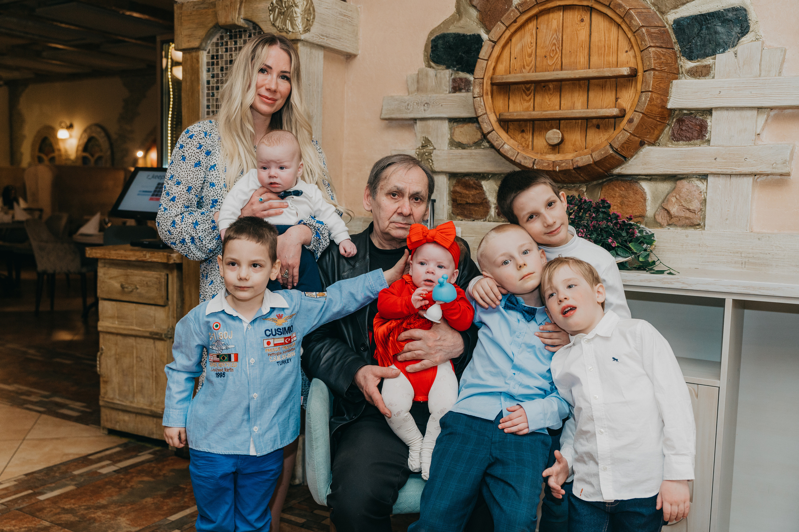 Крещение Марка и Майи. Фотограф Никита Комаров