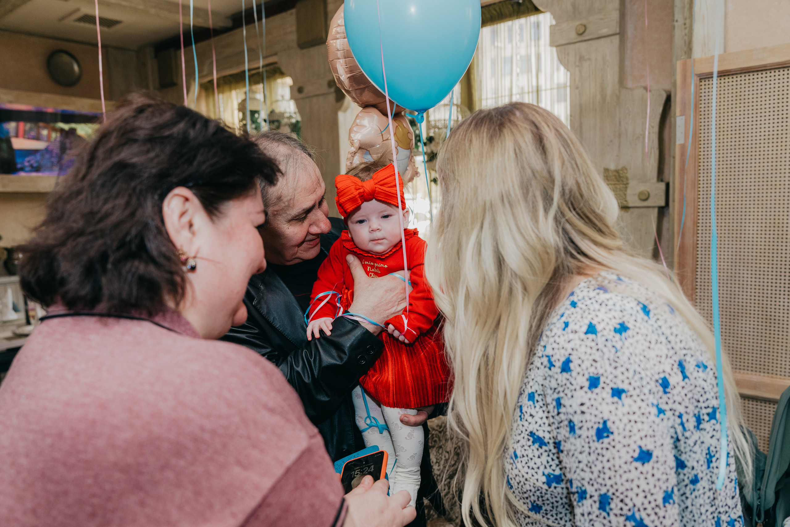 Крещение Марка и Майи. Фотограф Никита Комаров