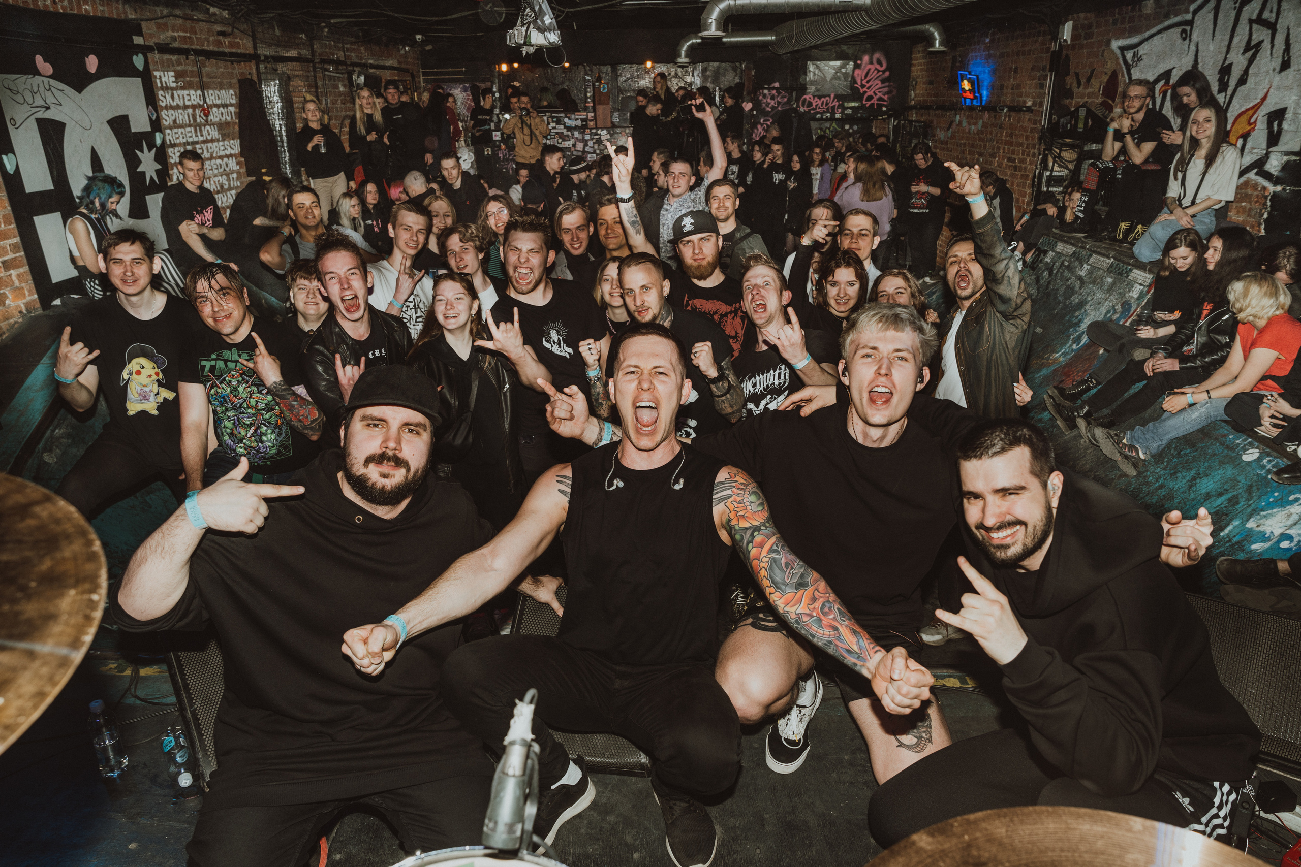 SADNESS OF GAIA live at PUNK FICTION 2023. Фотограф Никита Комаров