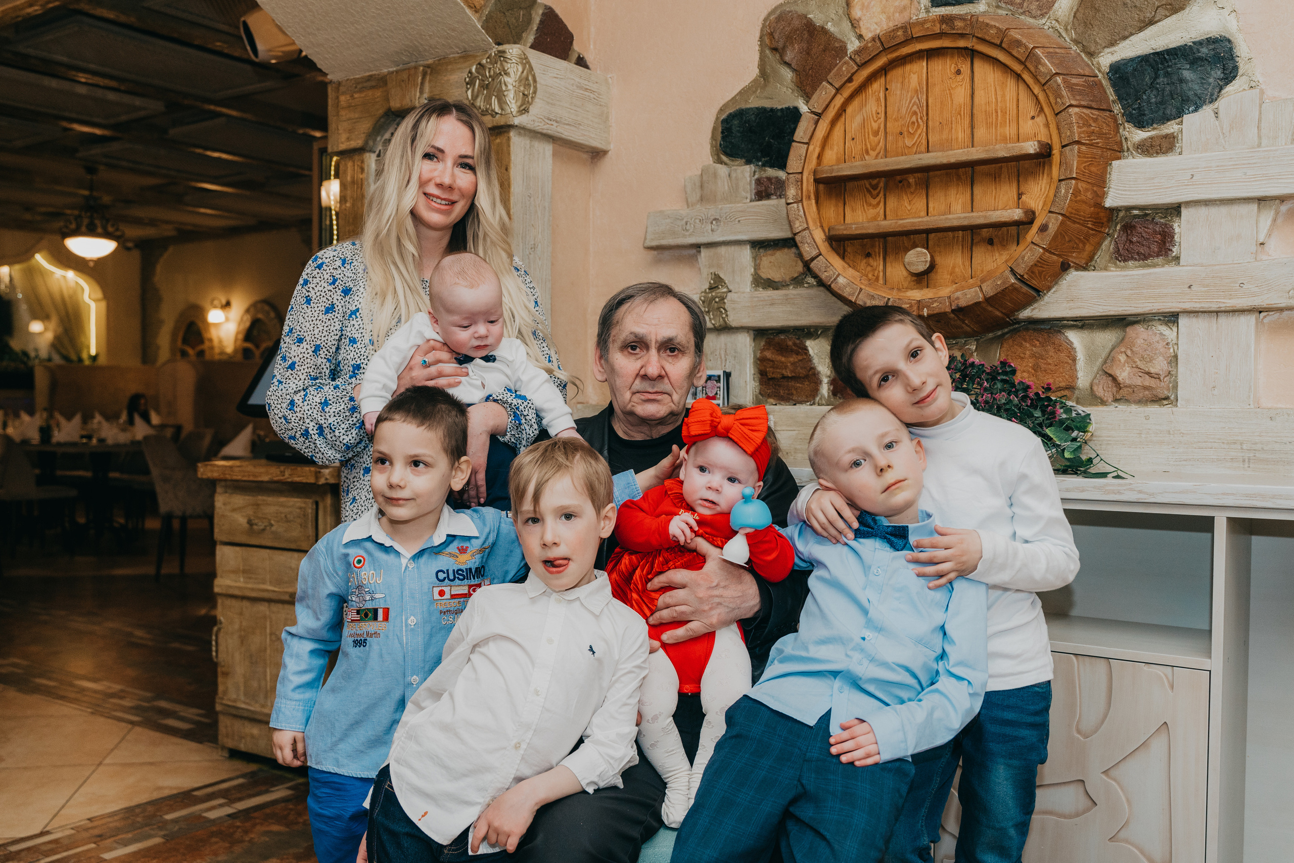 Крещение Марка и Майи. Фотограф Никита Комаров