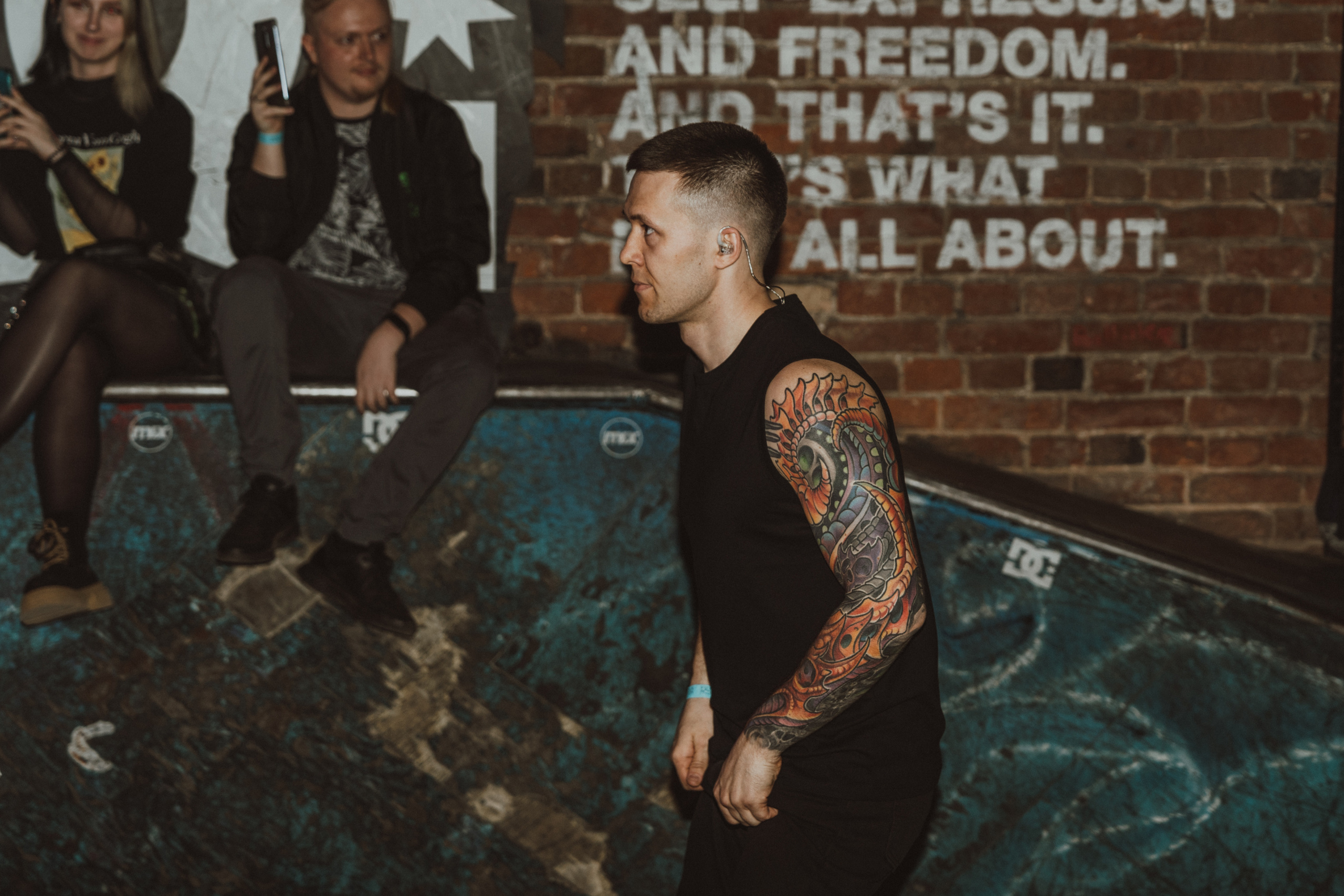 SADNESS OF GAIA live at PUNK FICTION 2023. Фотограф Никита Комаров