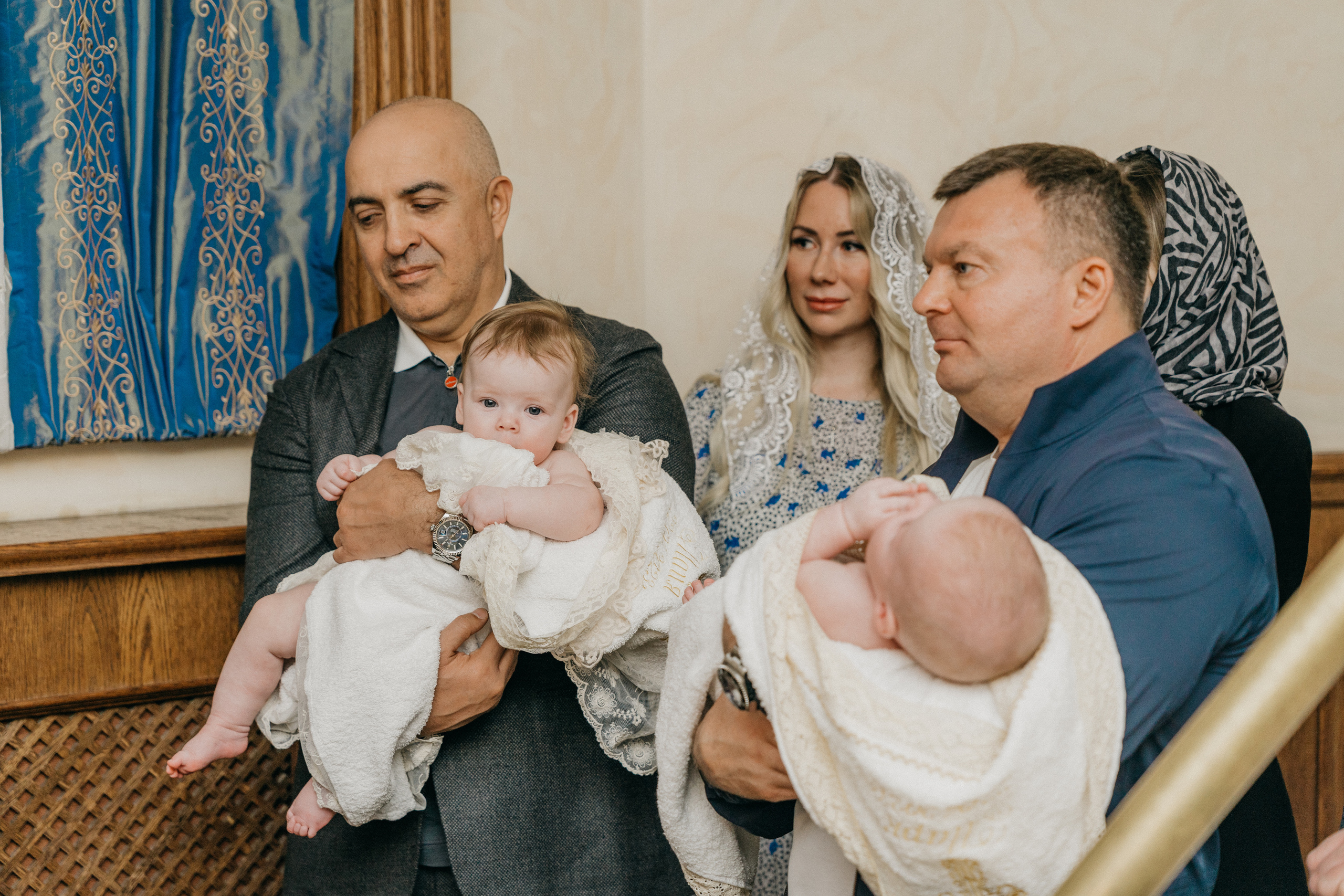 Крещение Марка и Майи. Фотограф Никита Комаров