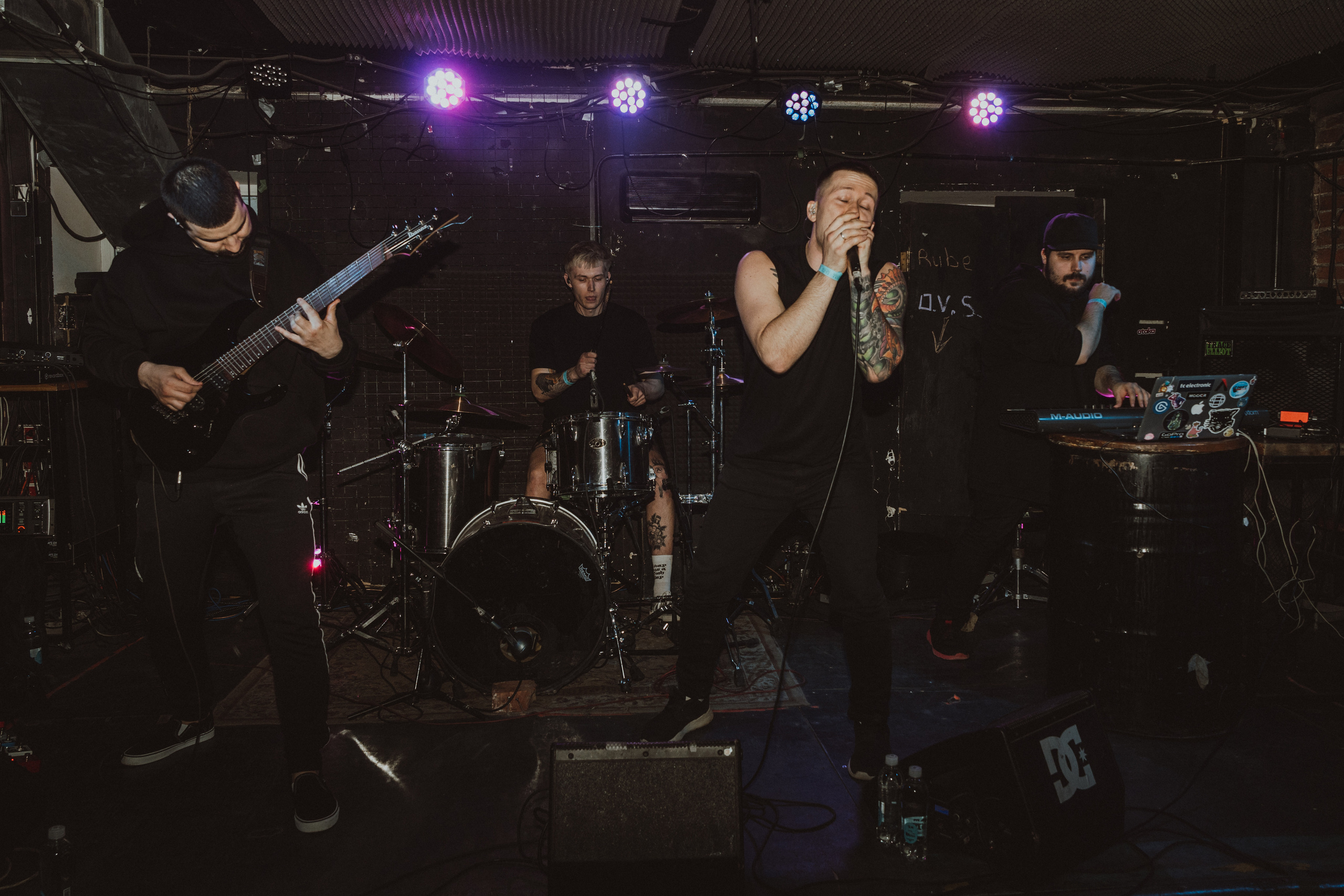 SADNESS OF GAIA live at PUNK FICTION 2023. Фотограф Никита Комаров