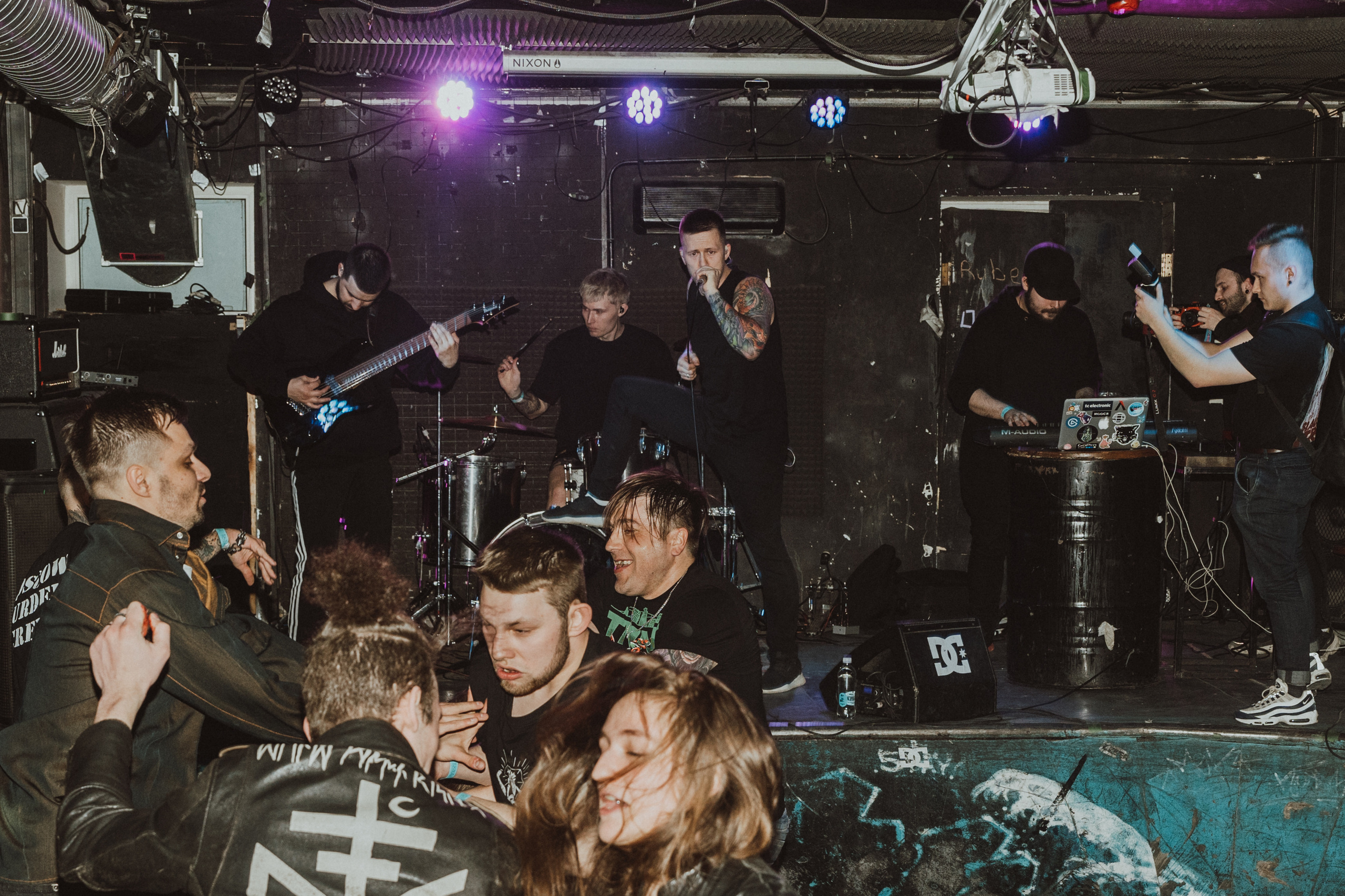 SADNESS OF GAIA live at PUNK FICTION 2023. Фотограф Никита Комаров