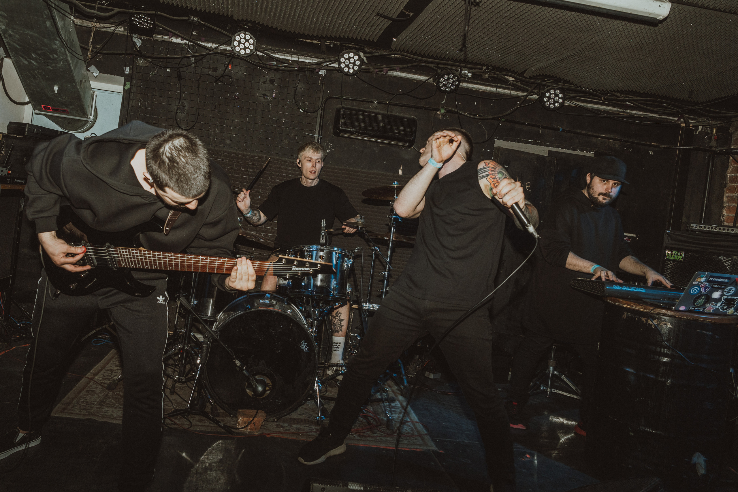 SADNESS OF GAIA live at PUNK FICTION 2023. Фотограф Никита Комаров