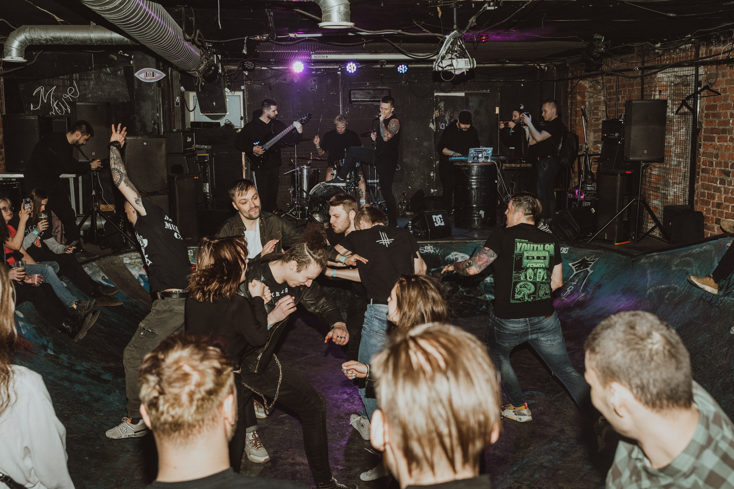 SADNESS OF GAIA live at PUNK FICTION 2023. Фотограф Никита Комаров