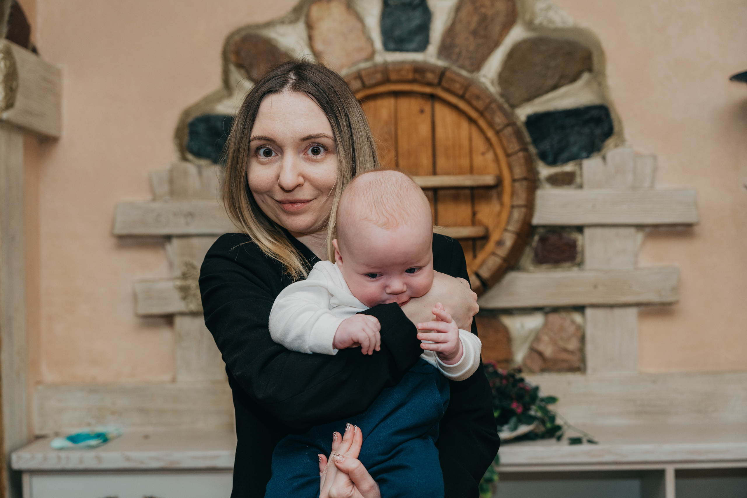 Крещение Марка и Майи. Фотограф Никита Комаров