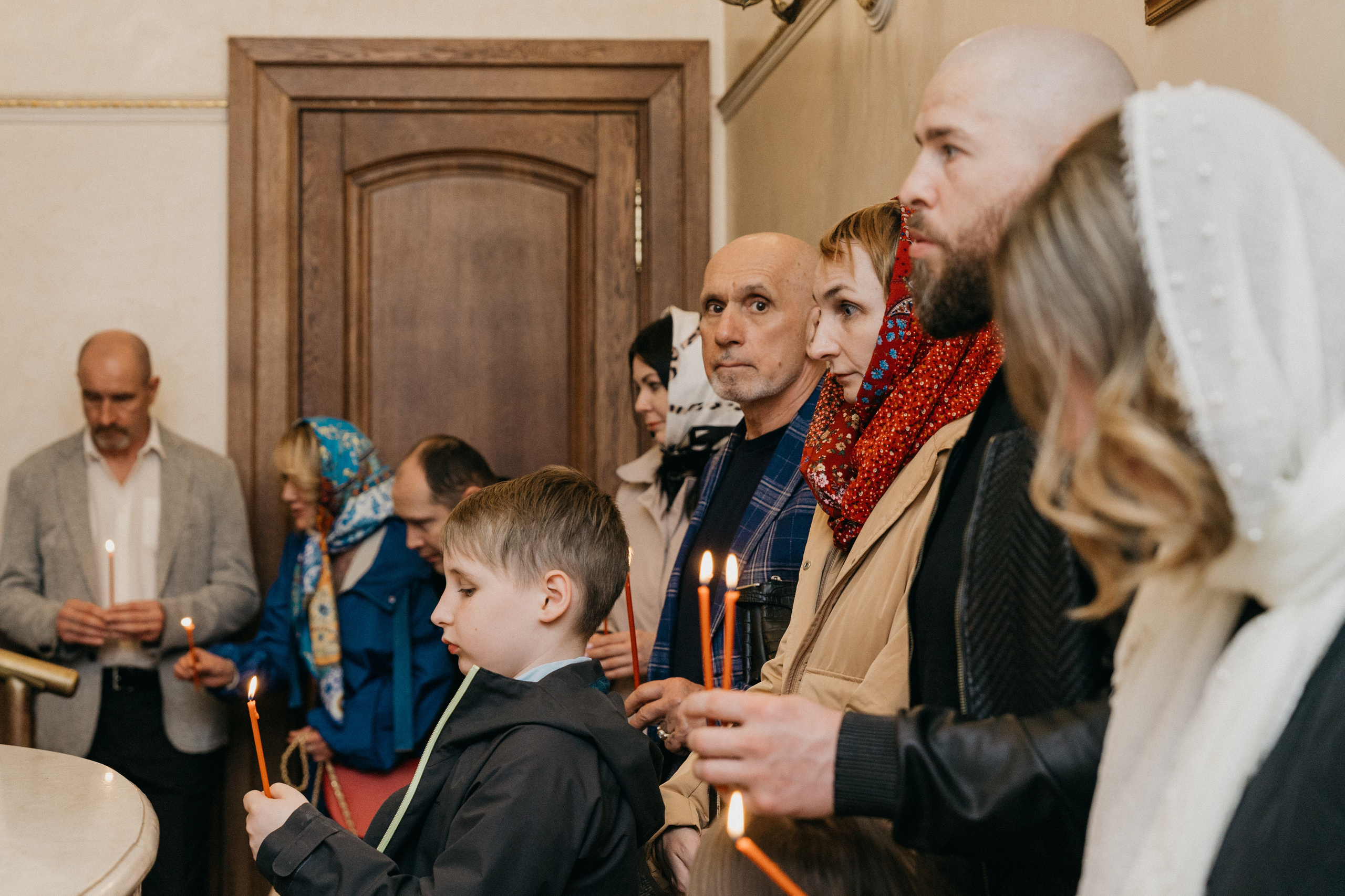 Крещение Марка и Майи. Фотограф Никита Комаров