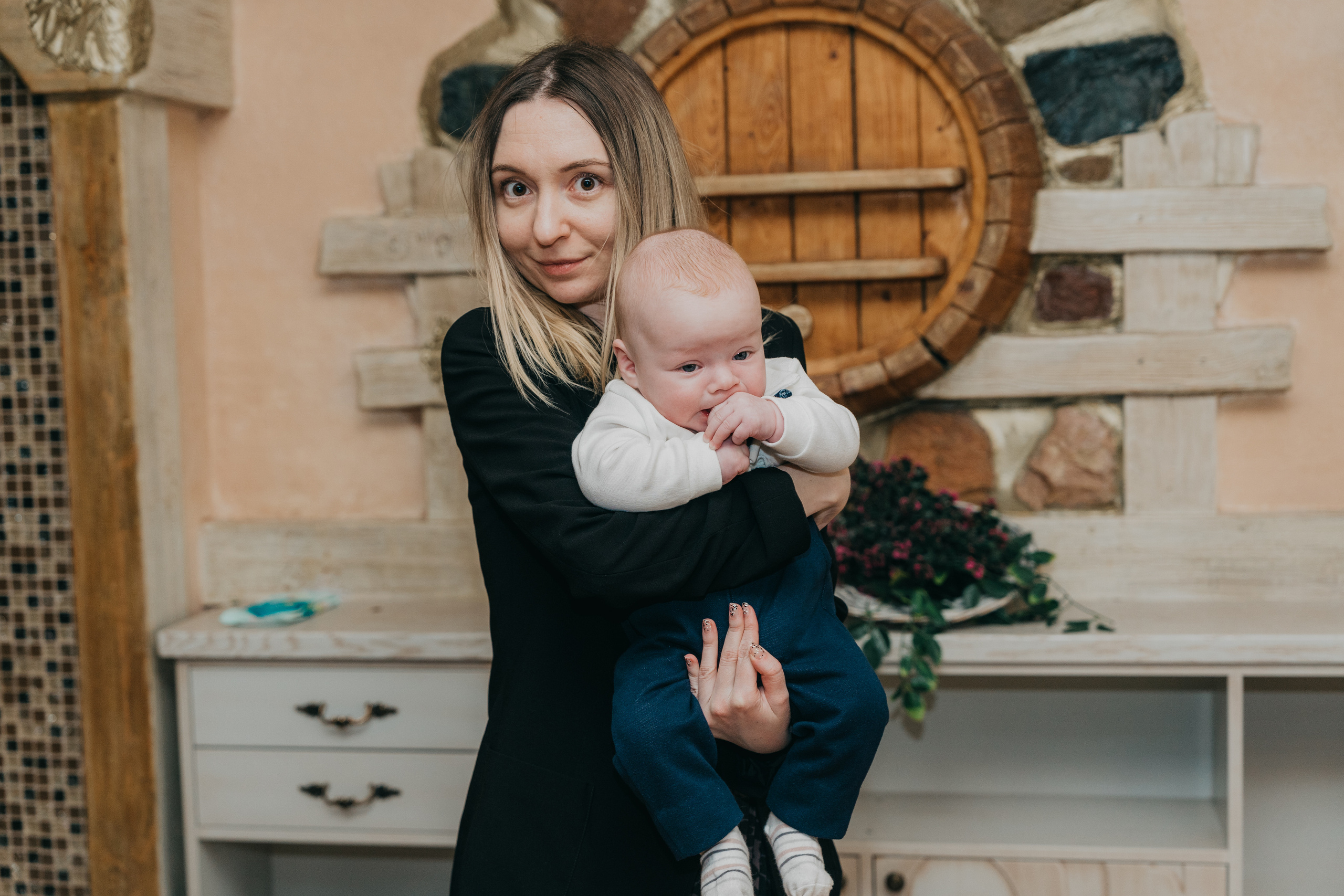 Крещение Марка и Майи. Фотограф Никита Комаров