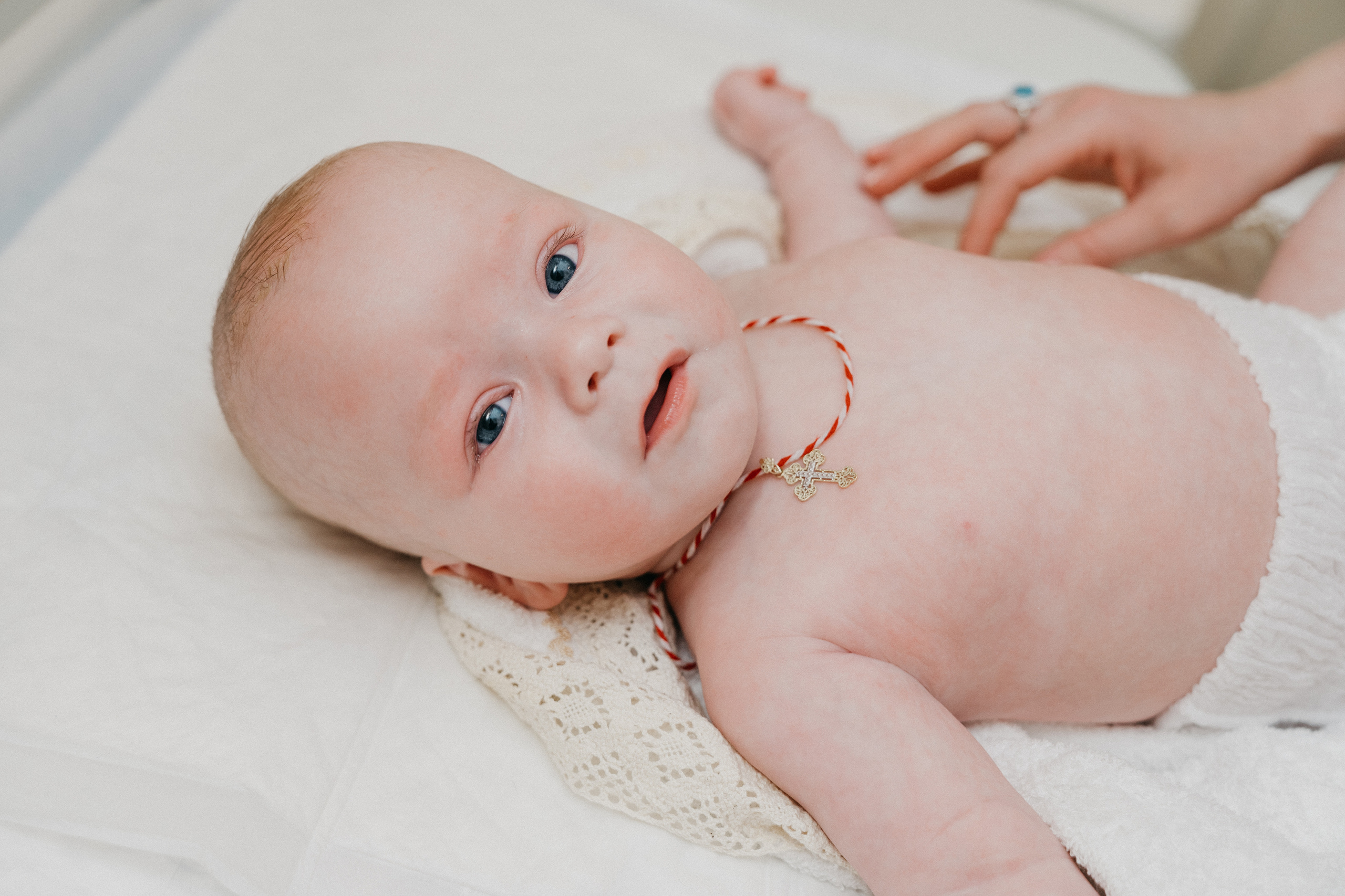 Крещение Марка и Майи. Фотограф Никита Комаров