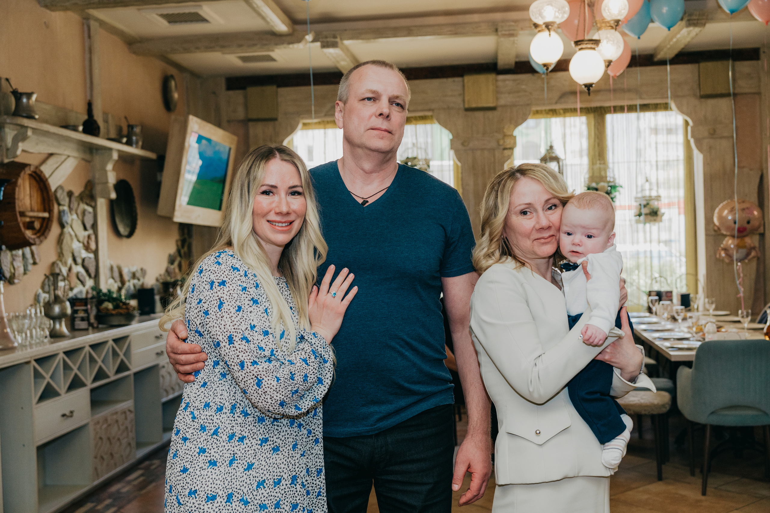 Крещение Марка и Майи. Фотограф Никита Комаров