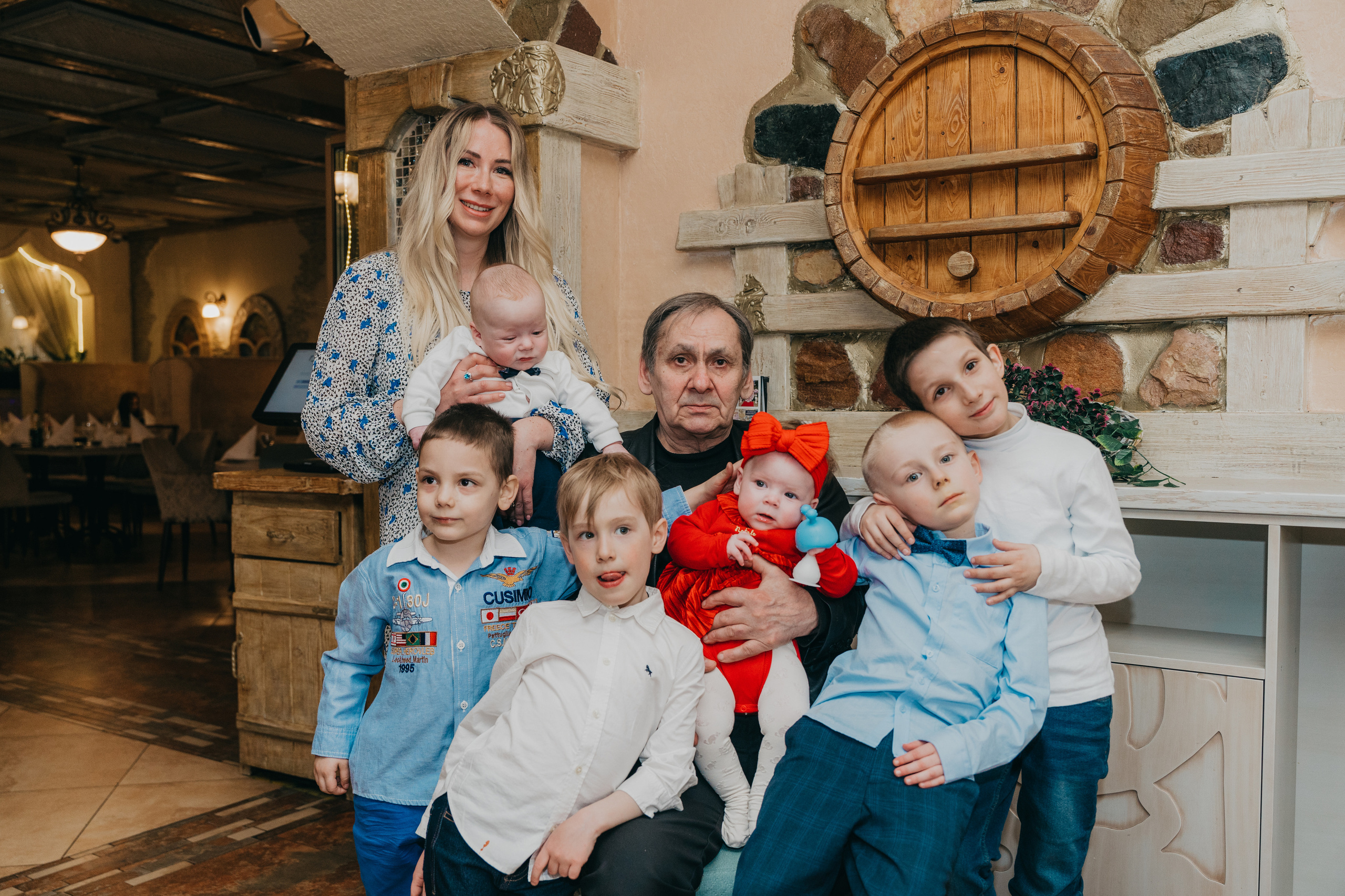 Крещение Марка и Майи. Фотограф Никита Комаров