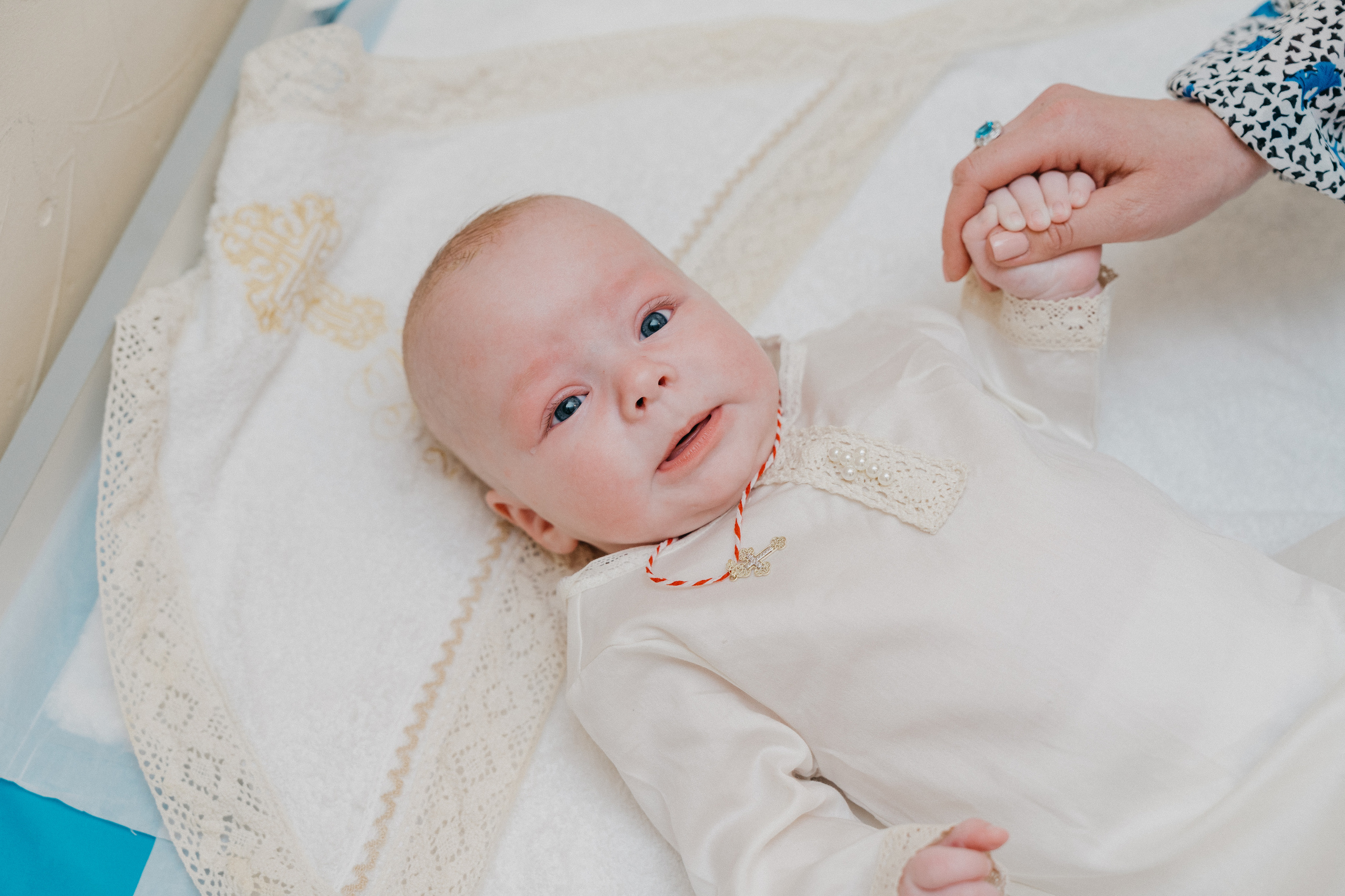 Крещение Марка и Майи. Фотограф Никита Комаров