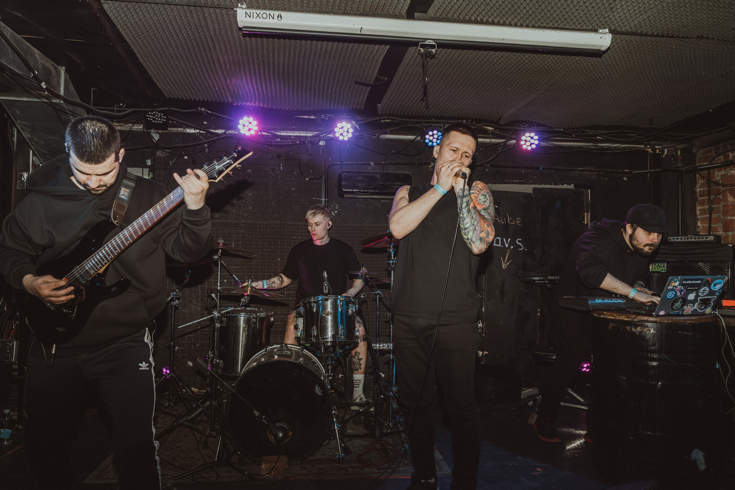 SADNESS OF GAIA live at PUNK FICTION 2023. Фотограф Никита Комаров