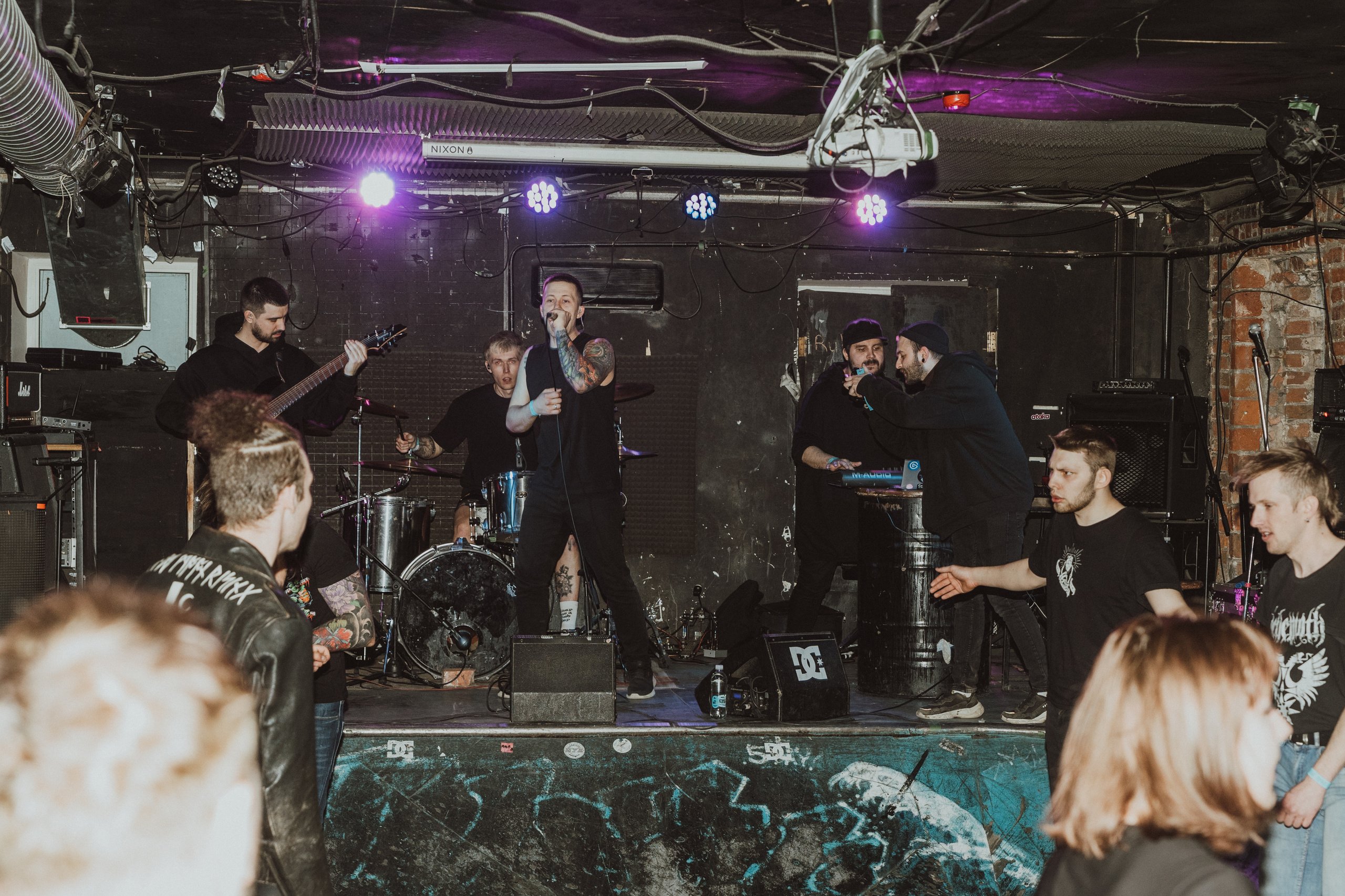 SADNESS OF GAIA live at PUNK FICTION 2023. Фотограф Никита Комаров