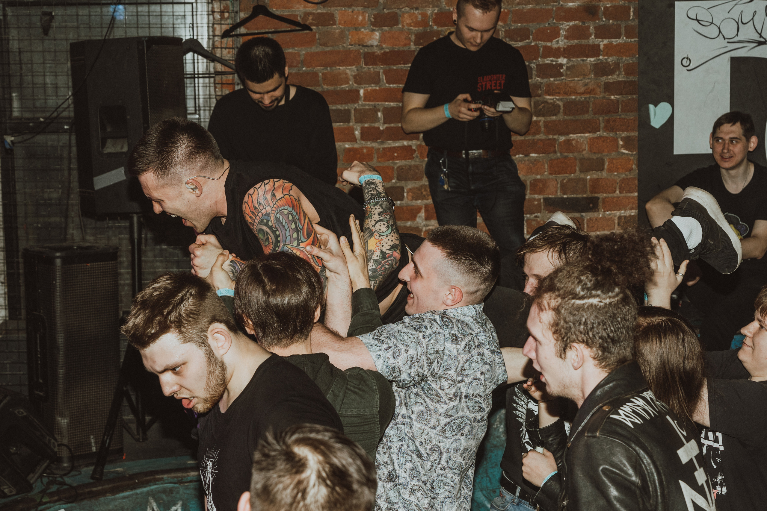 SADNESS OF GAIA live at PUNK FICTION 2023. Фотограф Никита Комаров