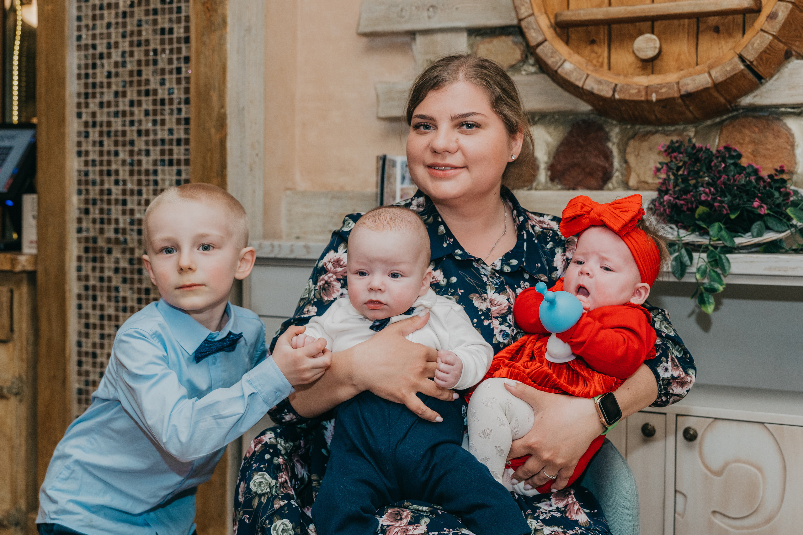 Крещение Марка и Майи. Фотограф Никита Комаров