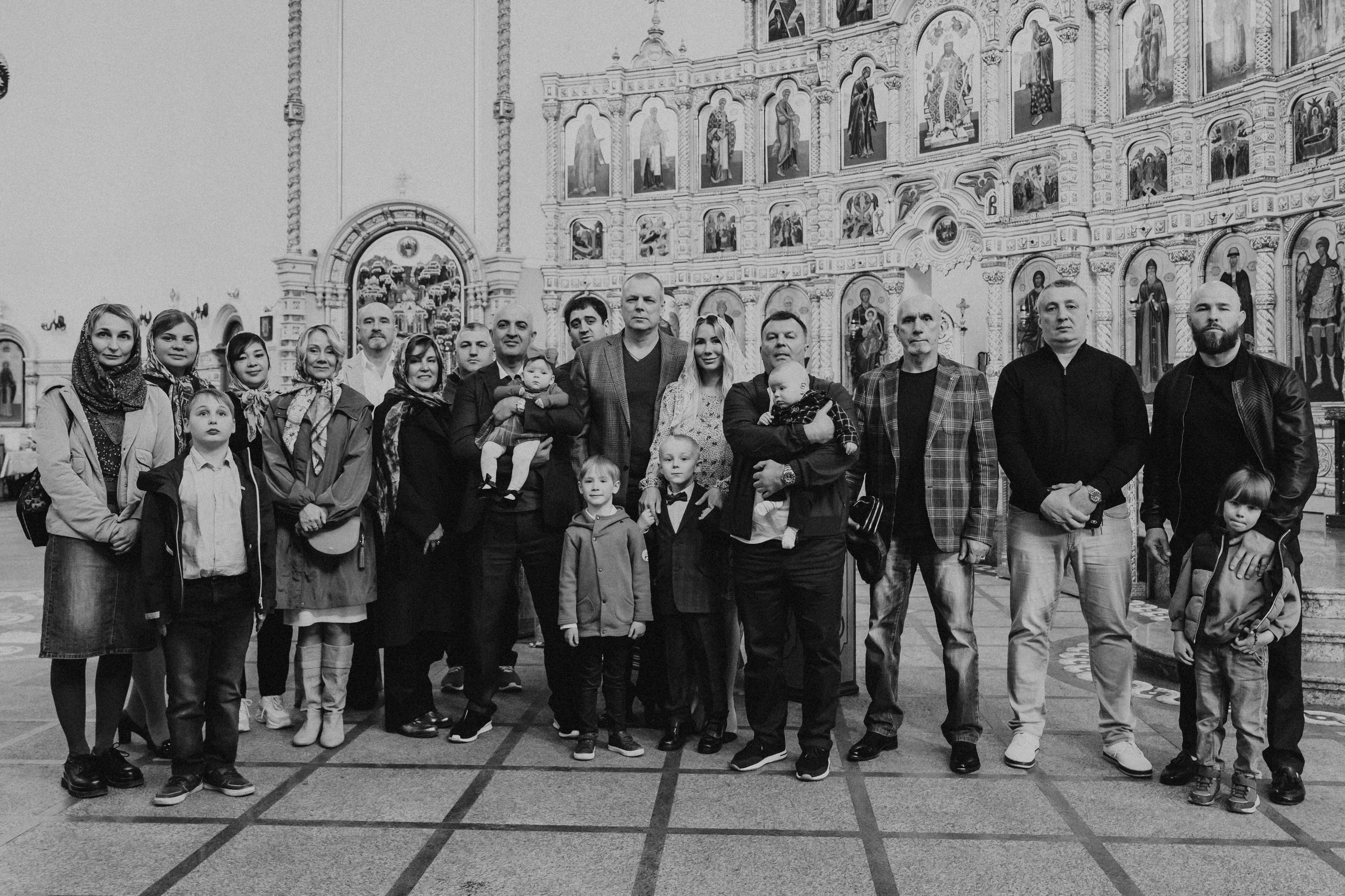 Крещение Марка и Майи. Фотограф Никита Комаров