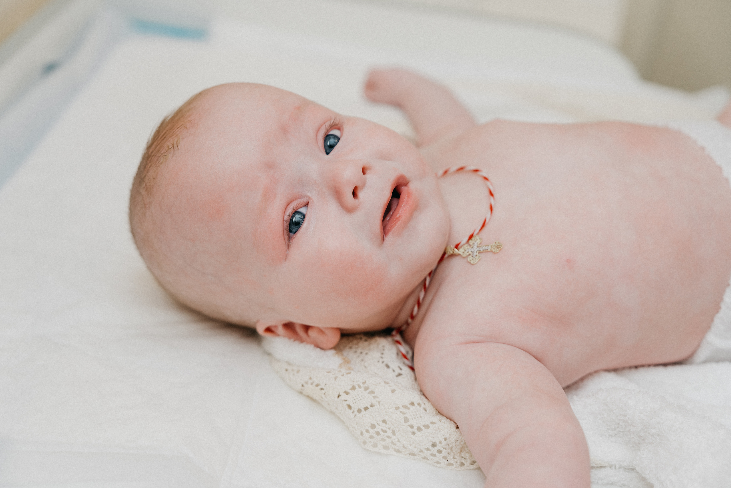 Крещение Марка и Майи. Фотограф Никита Комаров