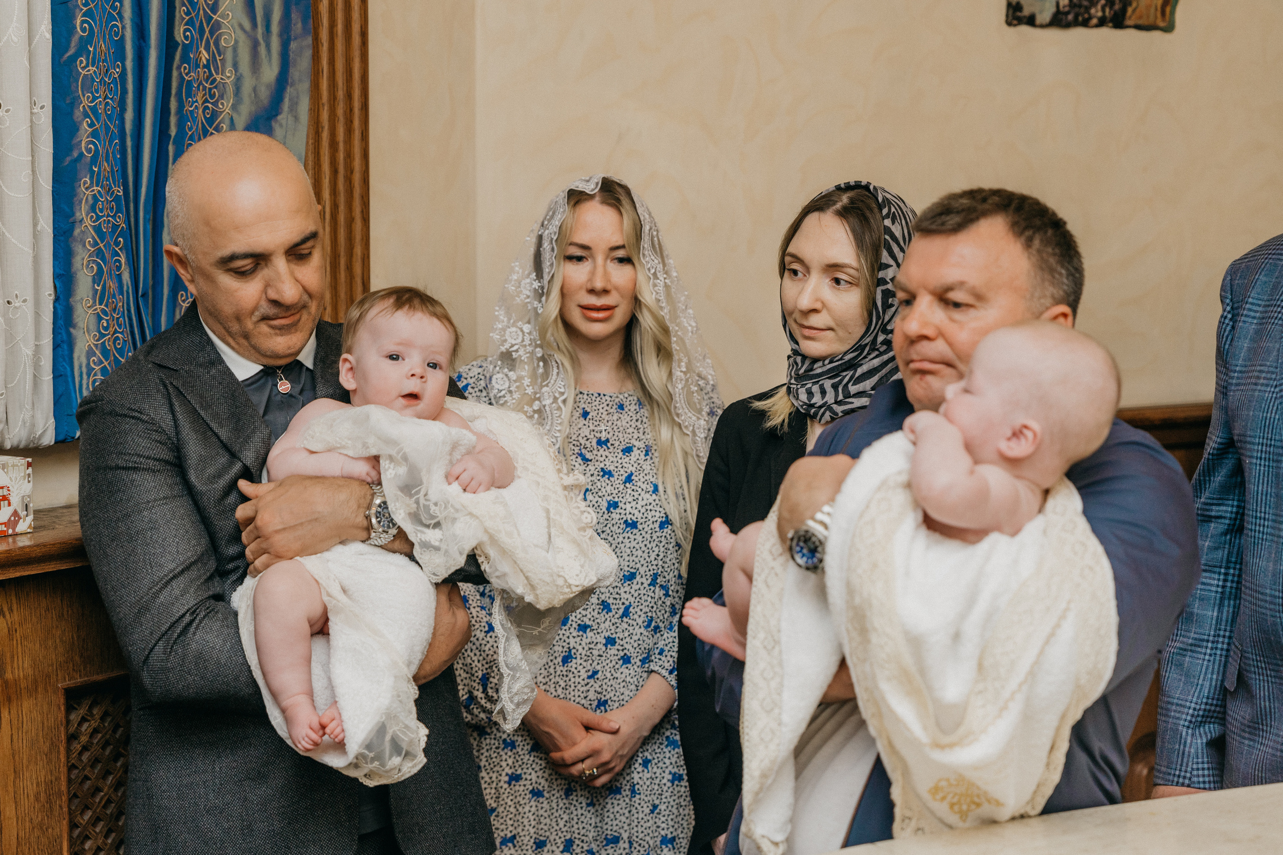 Крещение Марка и Майи. Фотограф Никита Комаров