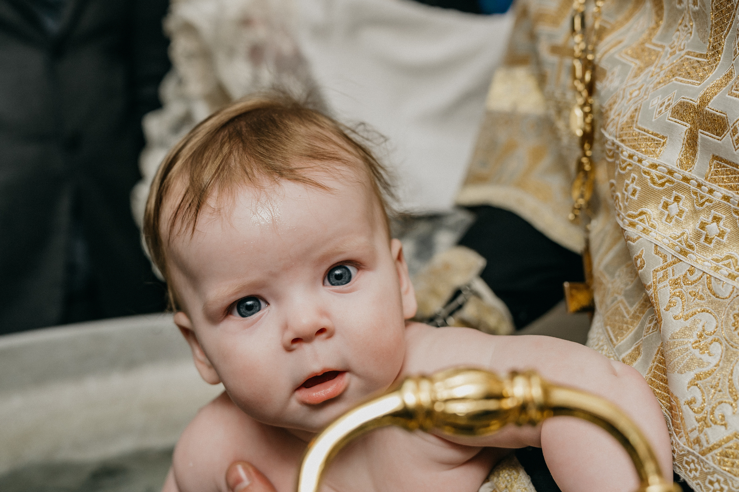 Крещение Марка и Майи. Фотограф Никита Комаров