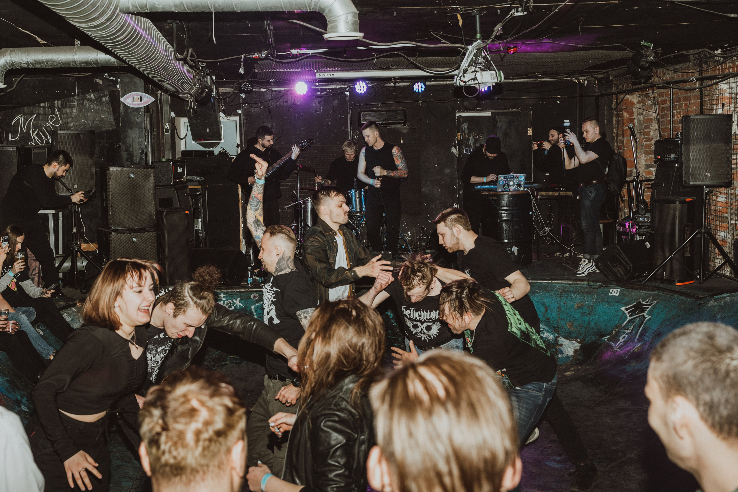 SADNESS OF GAIA live at PUNK FICTION 2023. Фотограф Никита Комаров