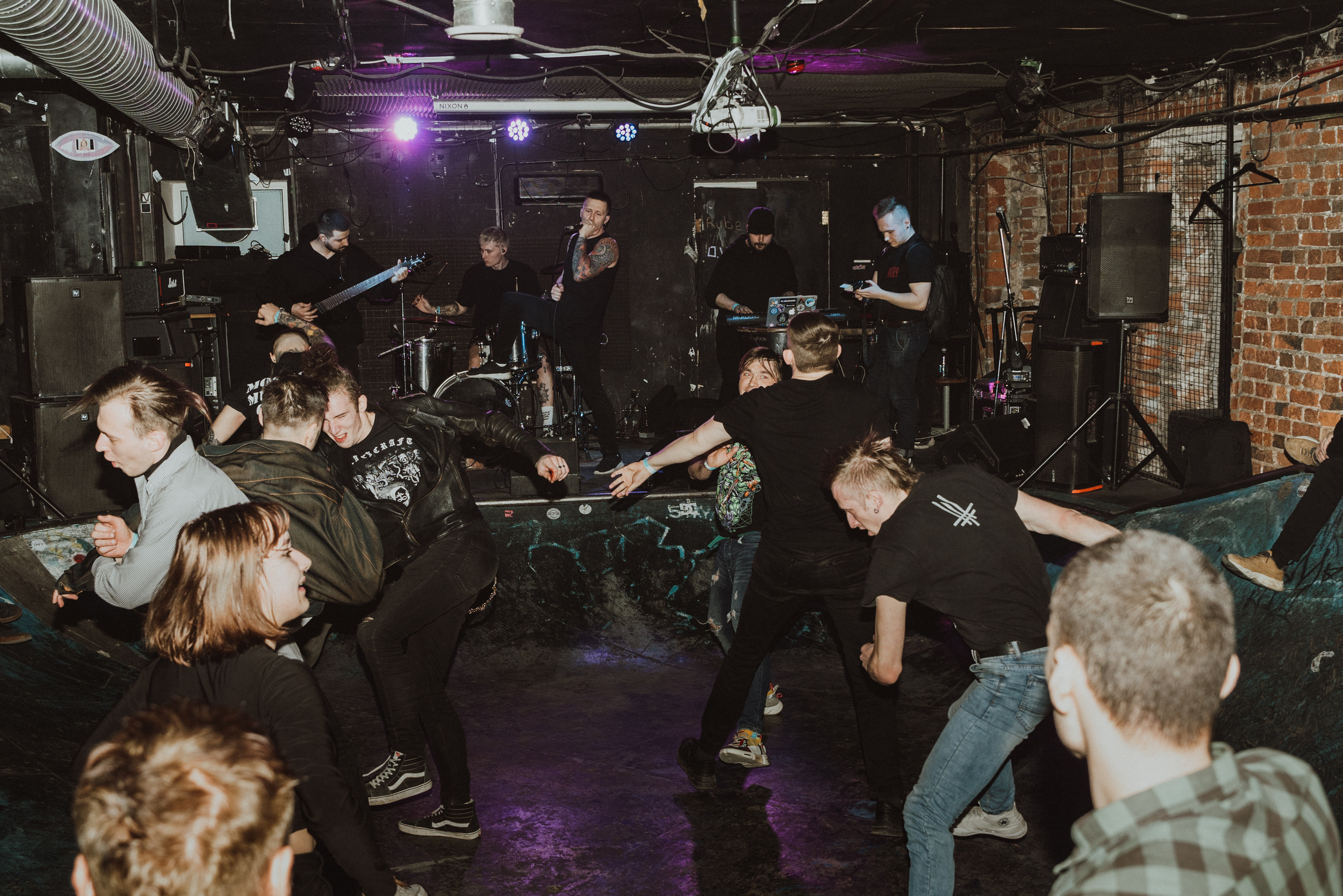 SADNESS OF GAIA live at PUNK FICTION 2023. Фотограф Никита Комаров