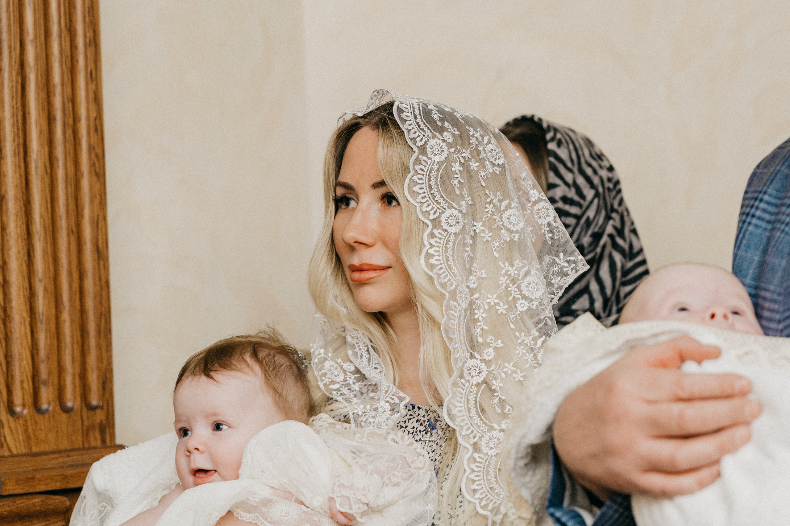 Крещение Марка и Майи. Фотограф Никита Комаров