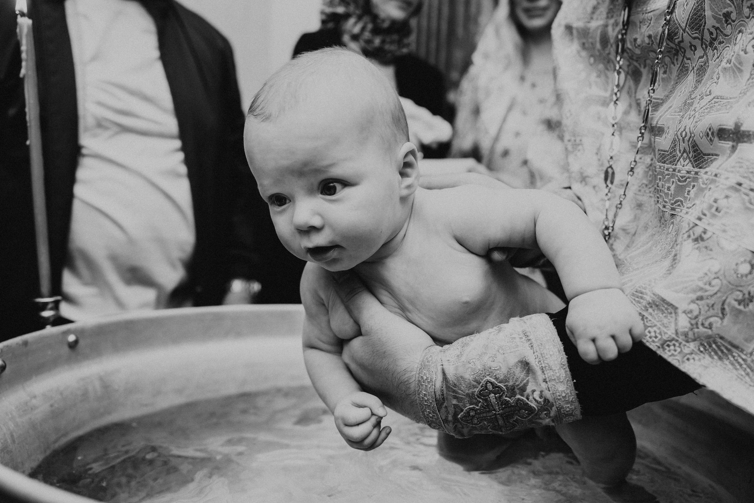 Крещение Марка и Майи. Фотограф Никита Комаров