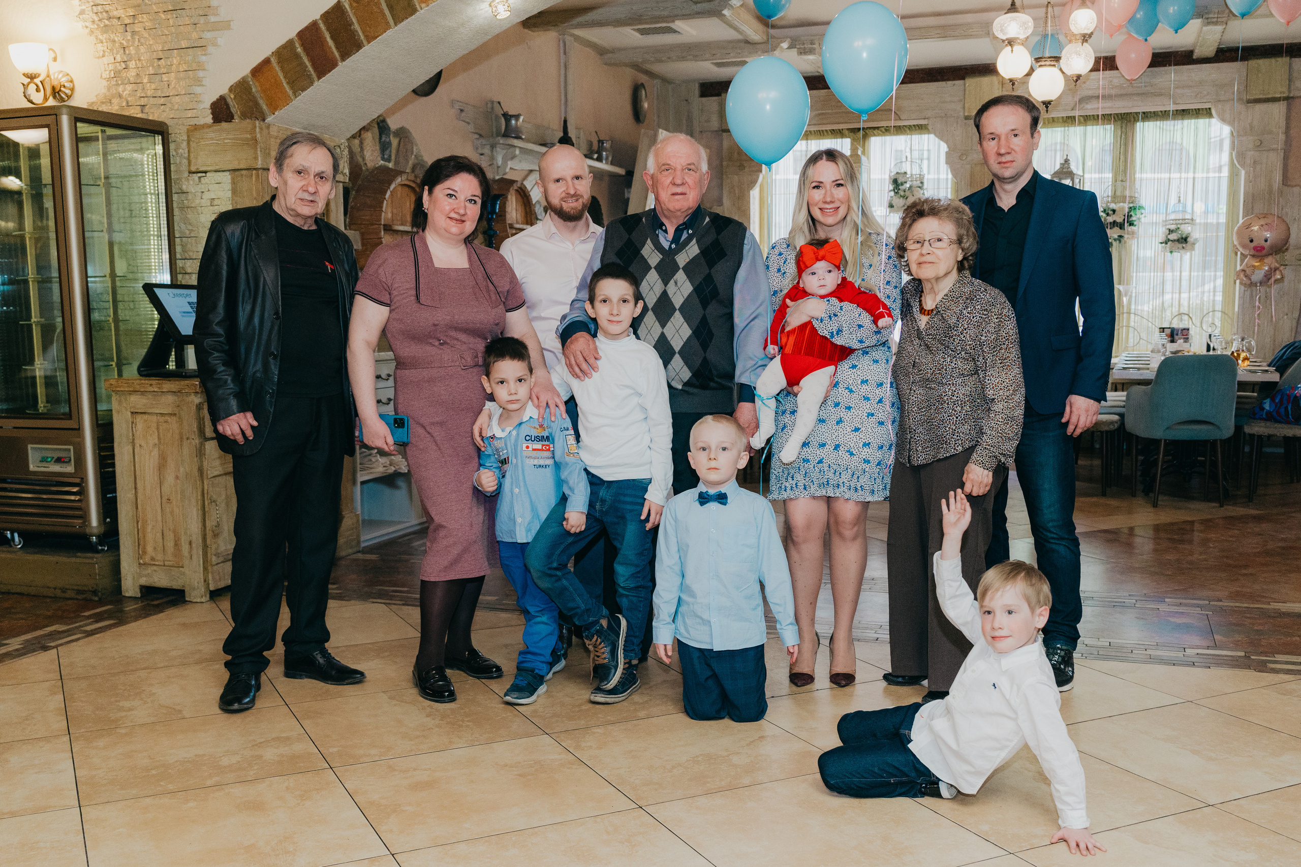 Крещение Марка и Майи. Фотограф Никита Комаров