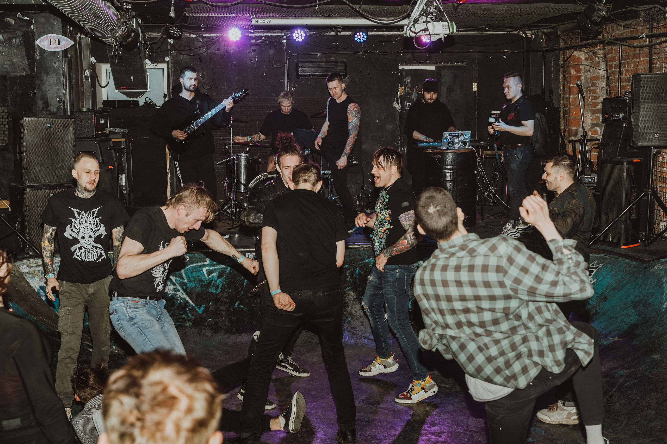 SADNESS OF GAIA live at PUNK FICTION 2023. Фотограф Никита Комаров