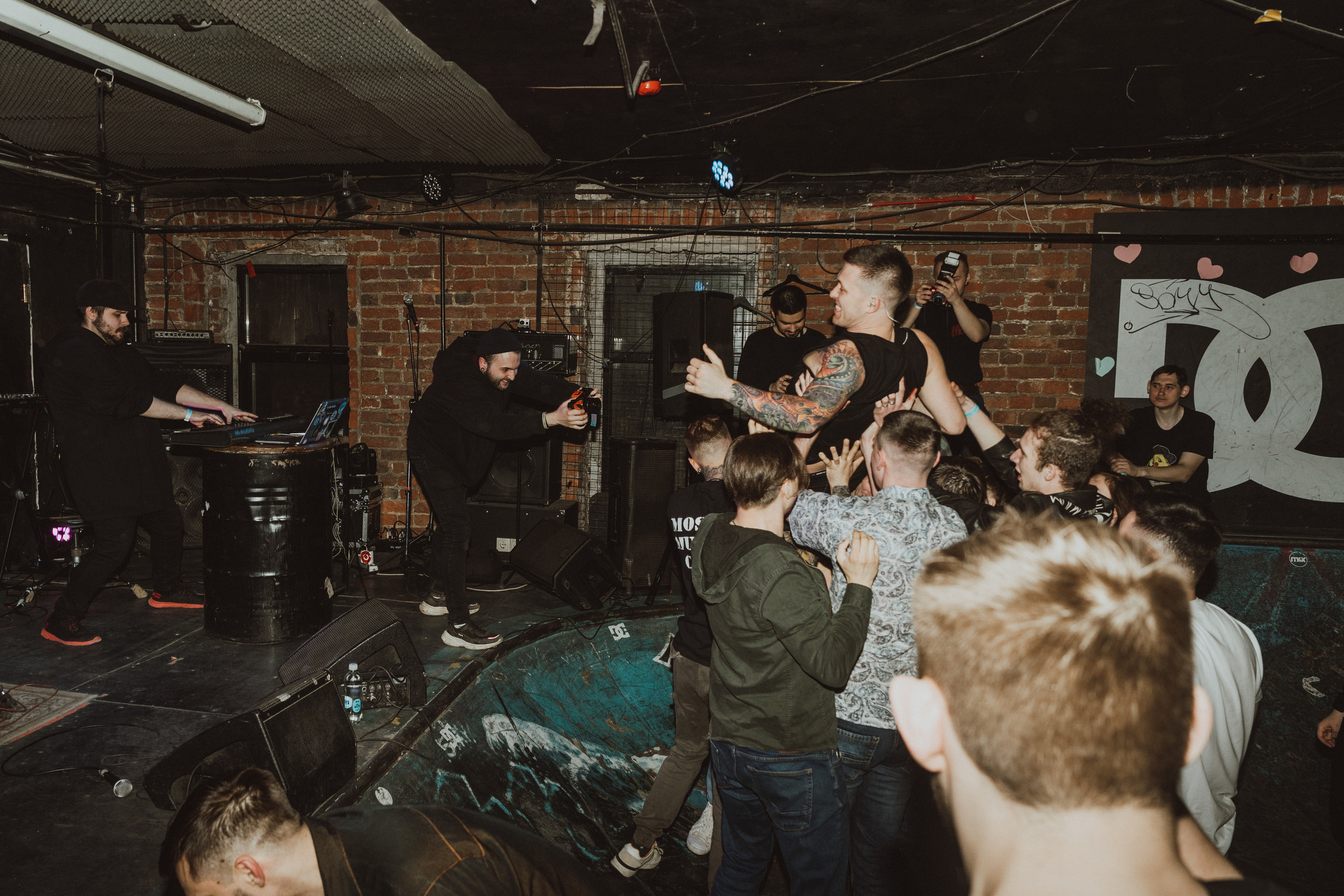 SADNESS OF GAIA live at PUNK FICTION 2023. Фотограф Никита Комаров