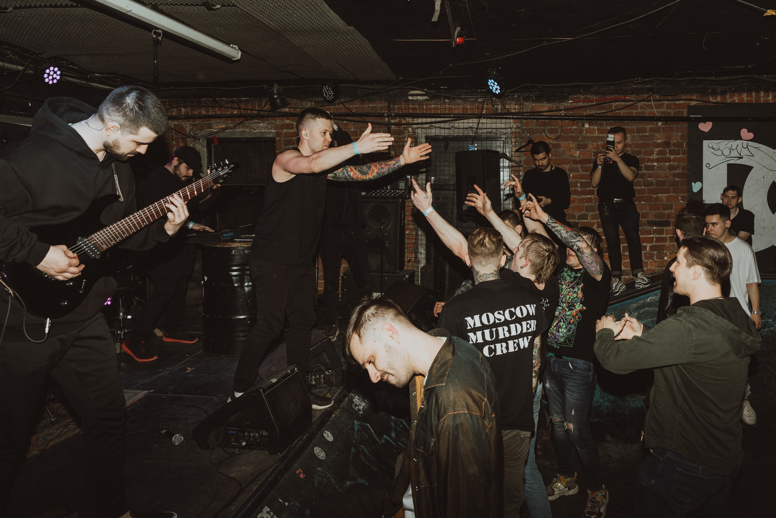 SADNESS OF GAIA live at PUNK FICTION 2023. Фотограф Никита Комаров