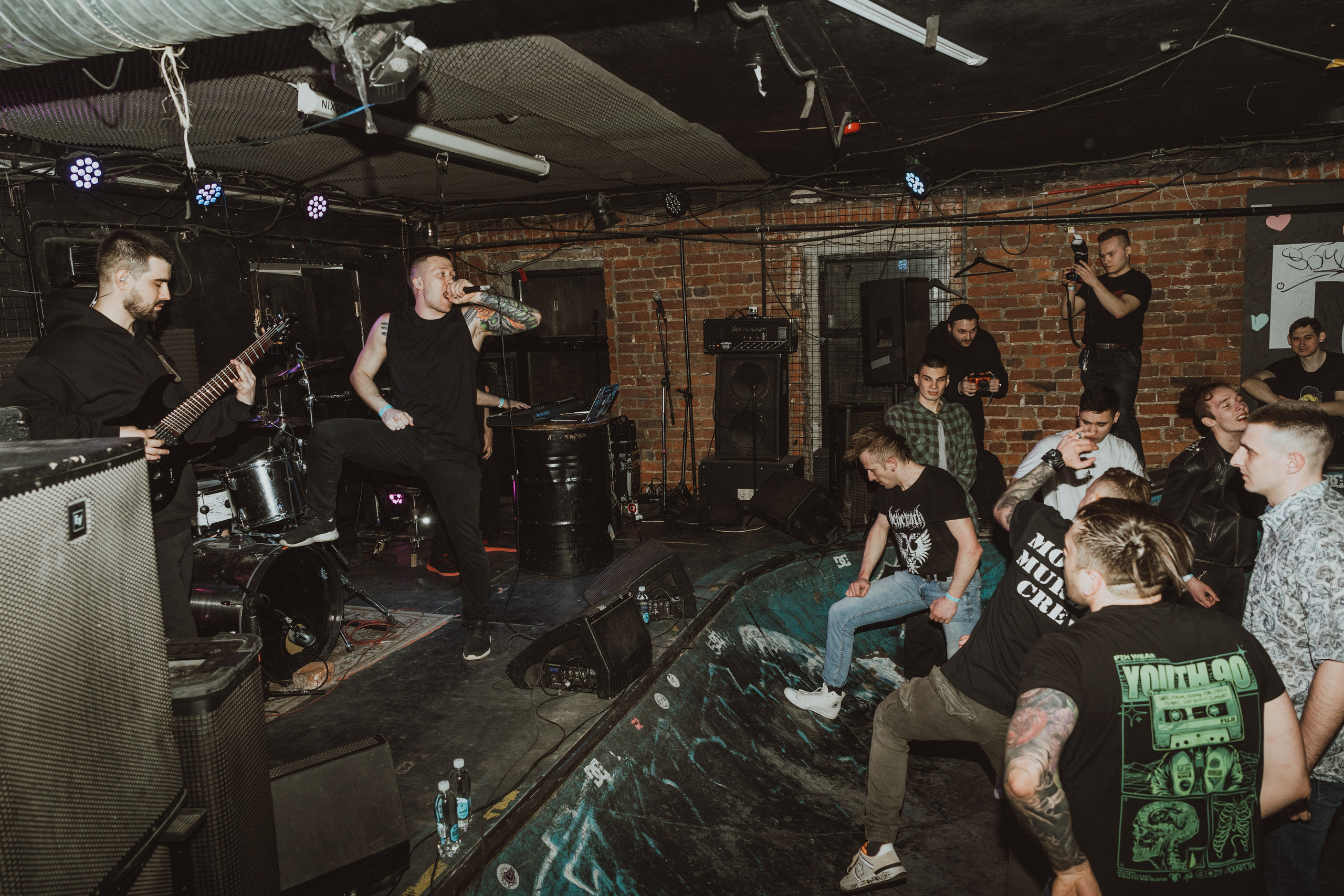 SADNESS OF GAIA live at PUNK FICTION 2023. Фотограф Никита Комаров