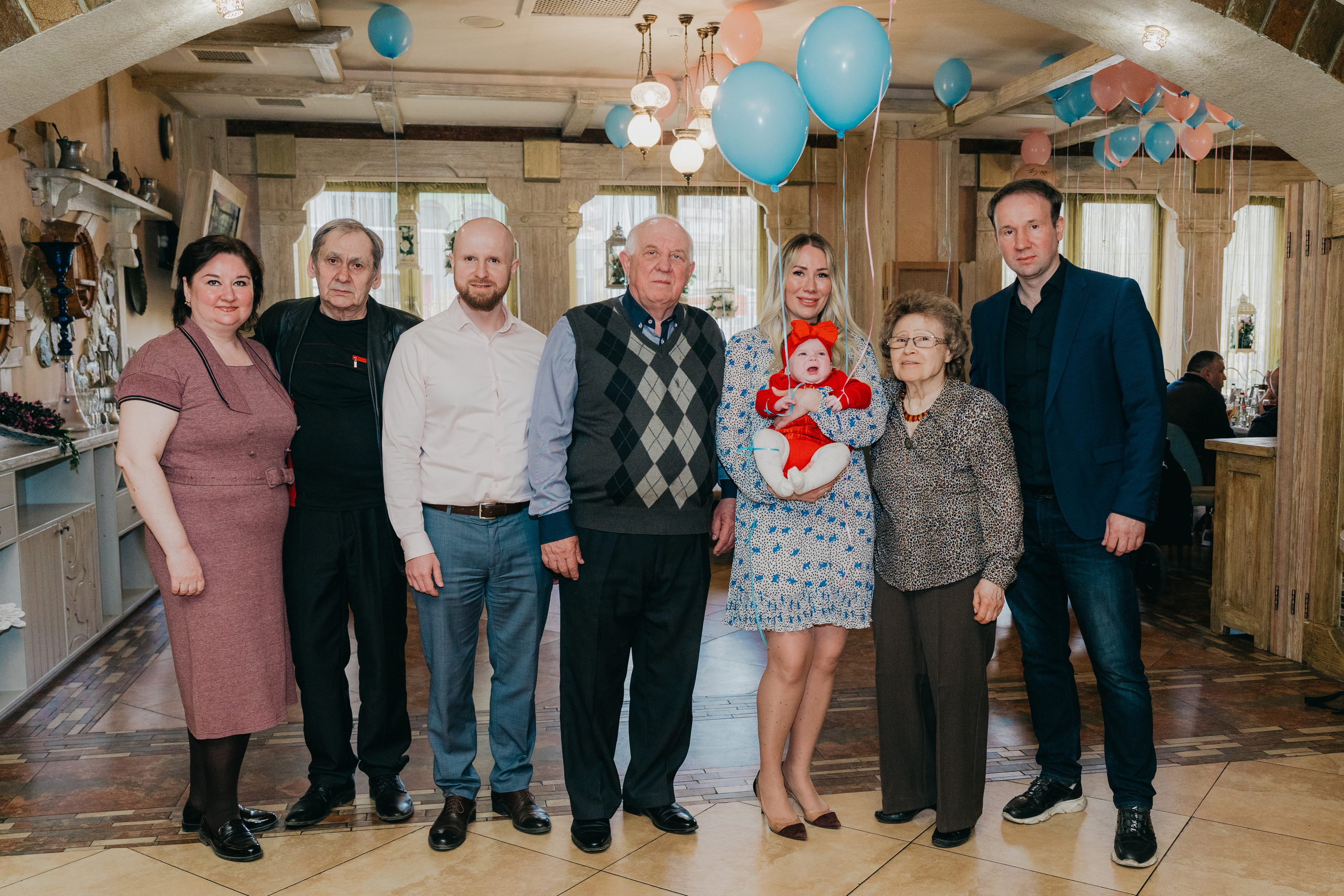 Крещение Марка и Майи. Фотограф Никита Комаров