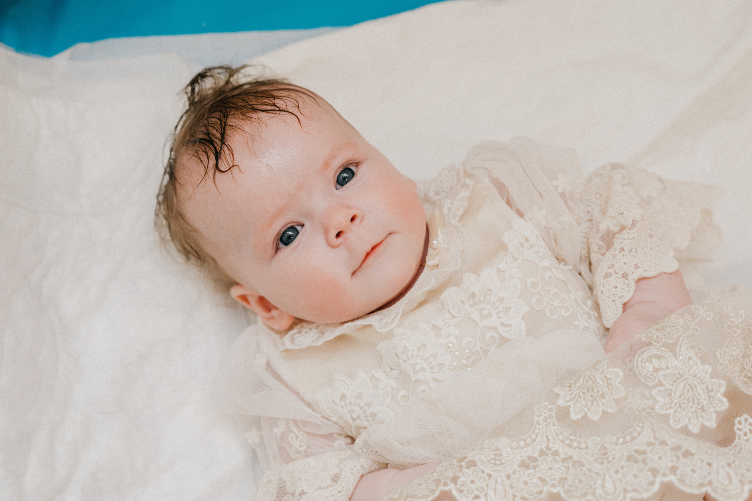 Крещение Марка и Майи. Фотограф Никита Комаров