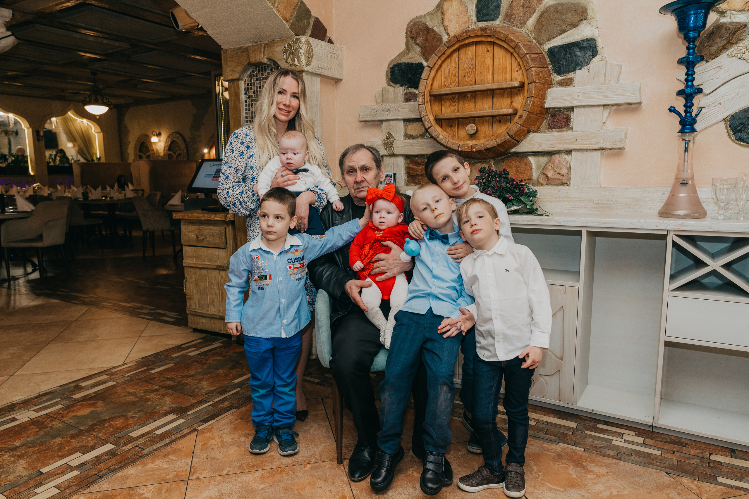 Крещение Марка и Майи. Фотограф Никита Комаров