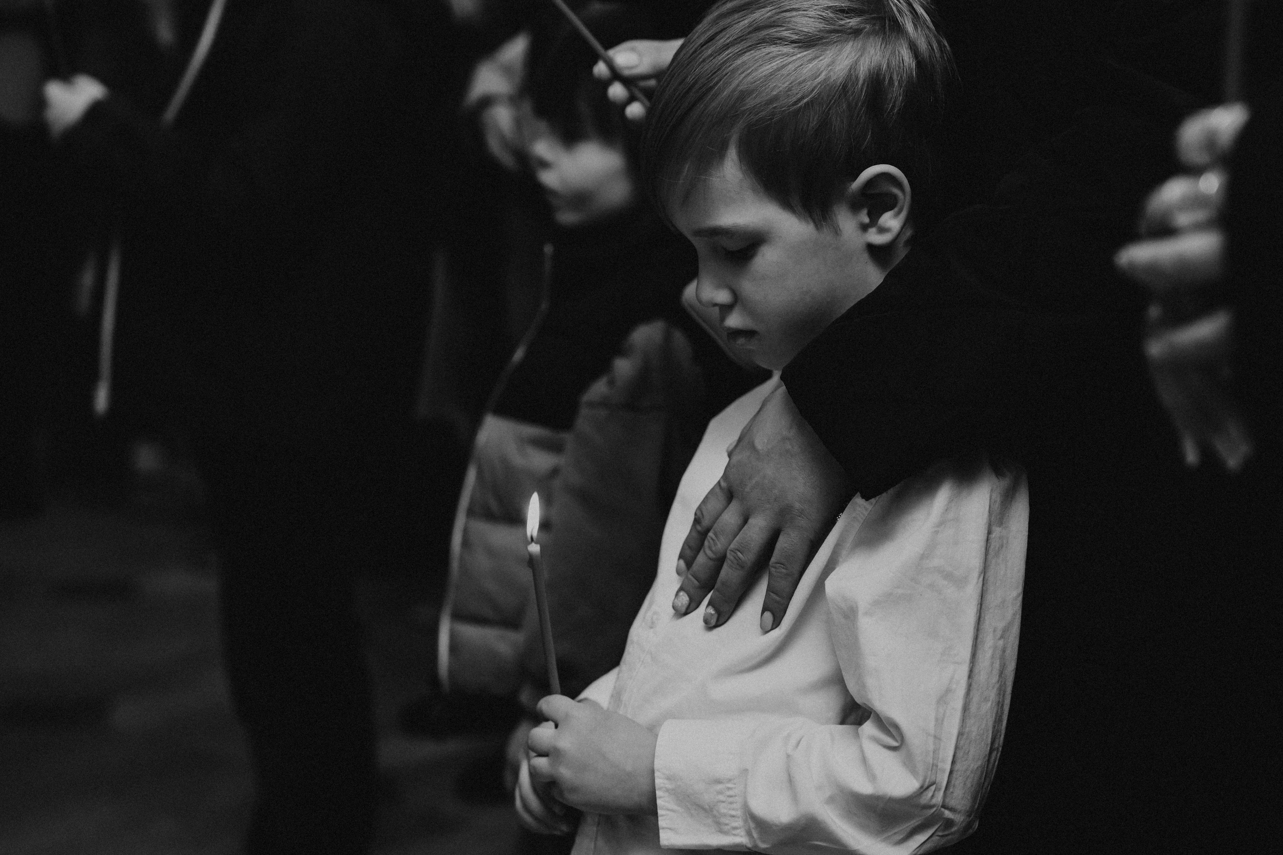 Крещение Марка и Майи. Фотограф Никита Комаров