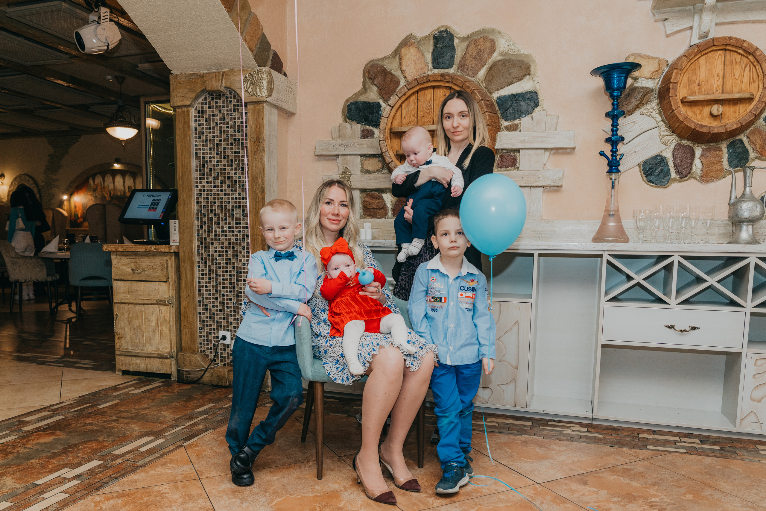 Крещение Марка и Майи. Фотограф Никита Комаров