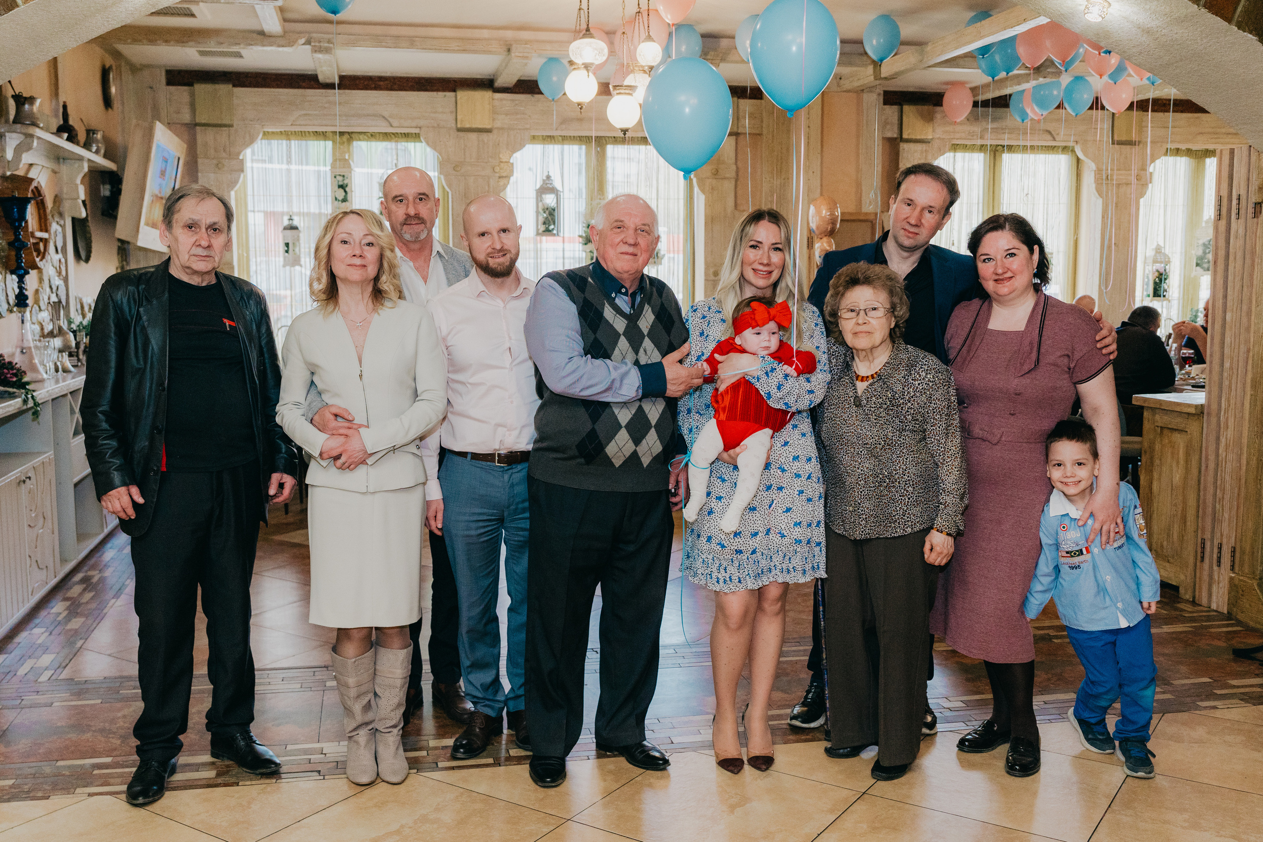 Крещение Марка и Майи. Фотограф Никита Комаров