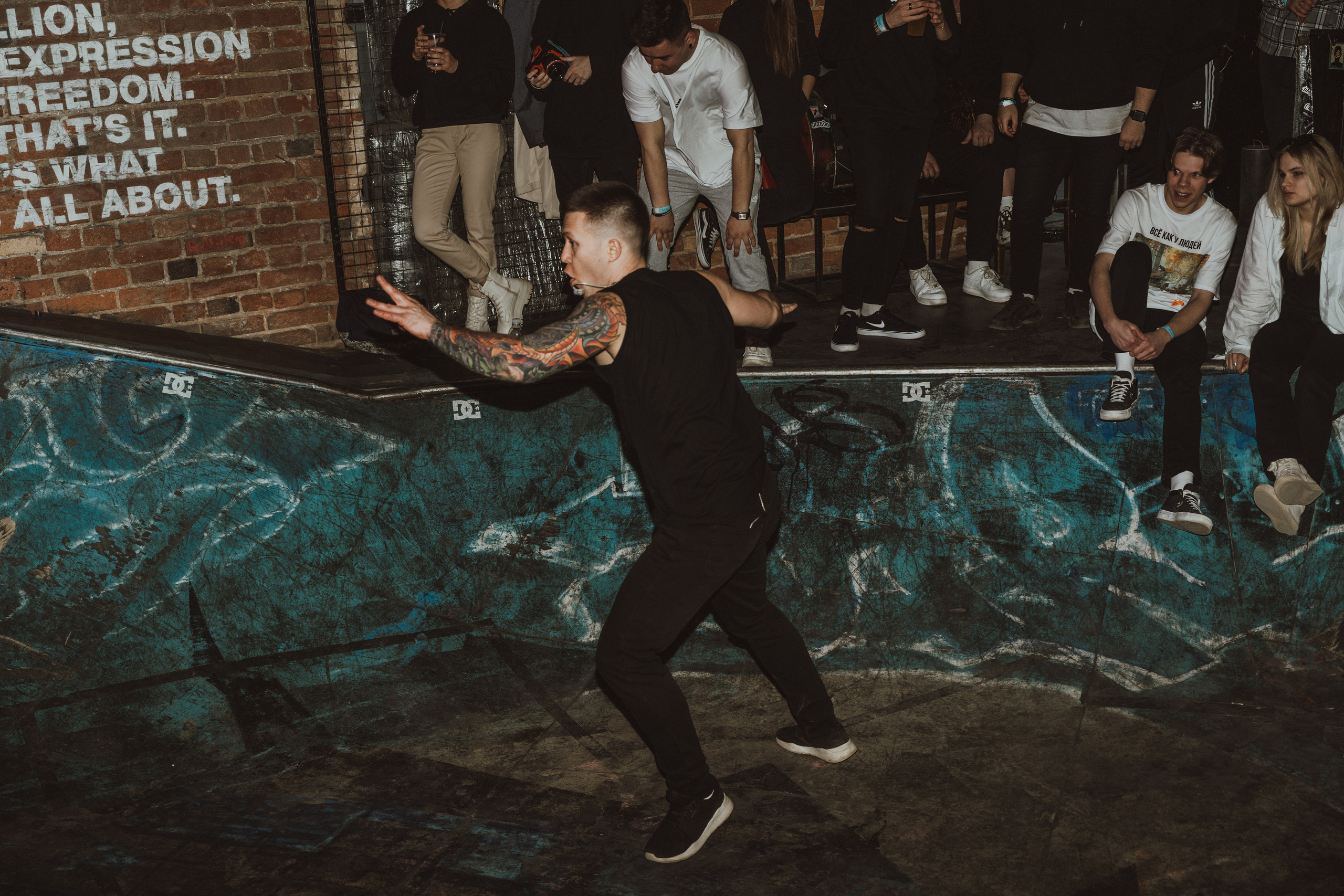 SADNESS OF GAIA live at PUNK FICTION 2023. Фотограф Никита Комаров