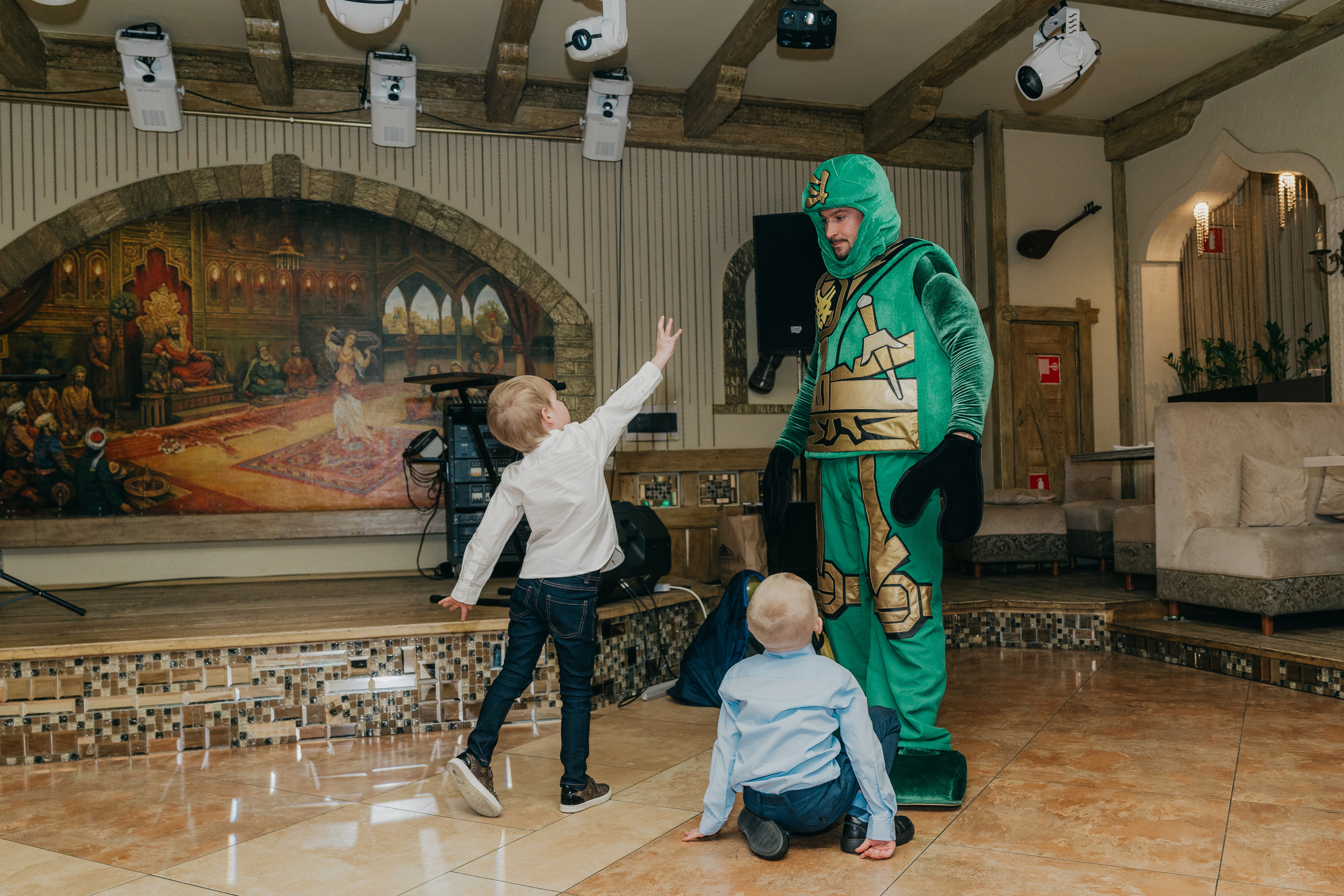 Крещение Марка и Майи. Фотограф Никита Комаров