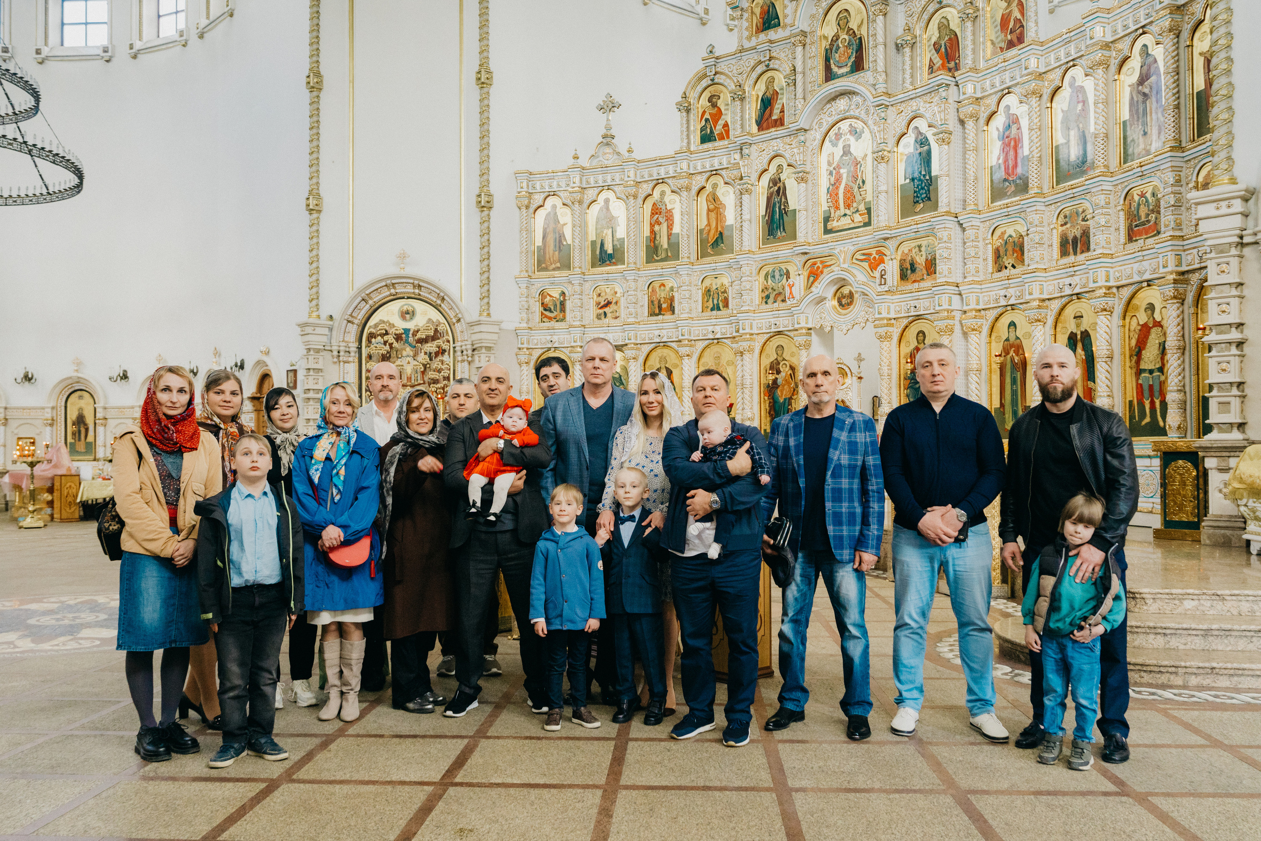 Крещение Марка и Майи. Фотограф Никита Комаров