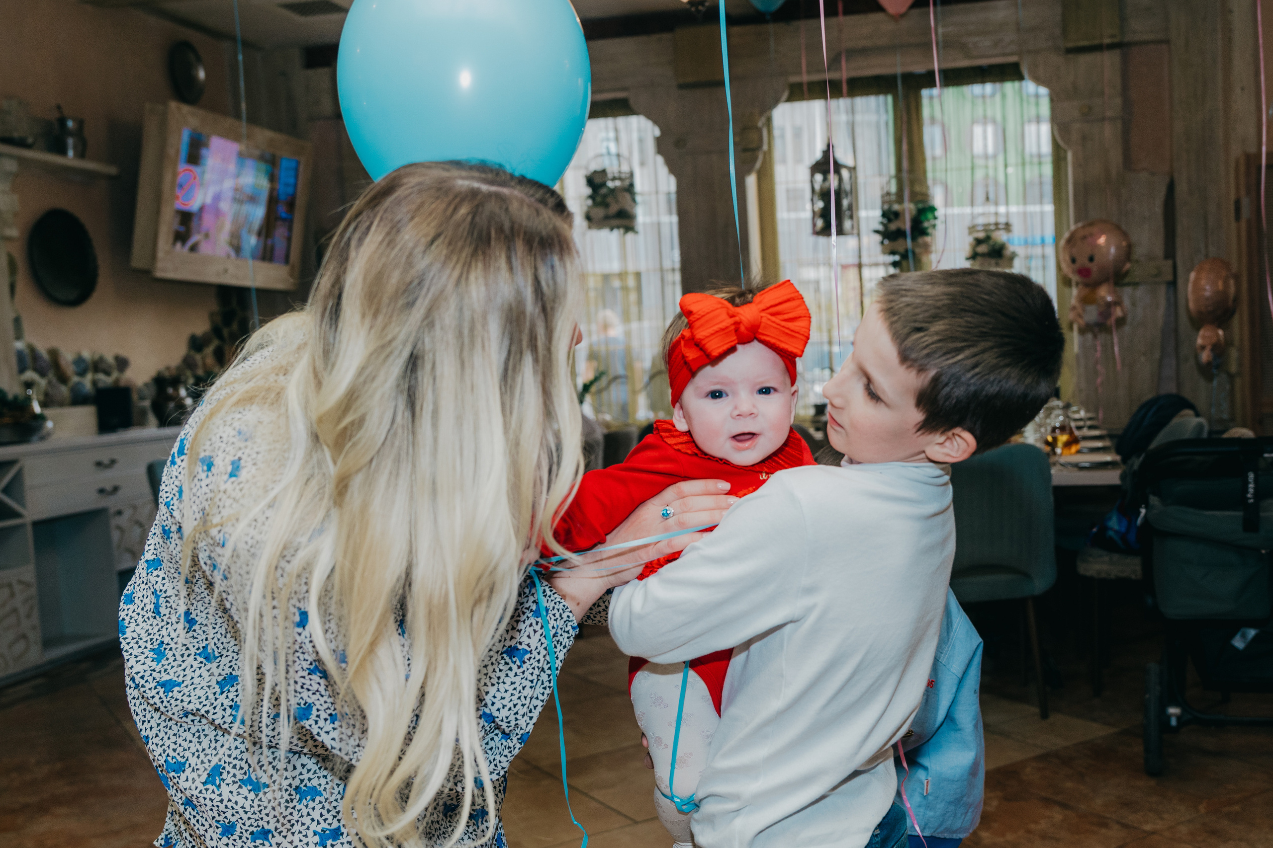 Крещение Марка и Майи. Фотограф Никита Комаров