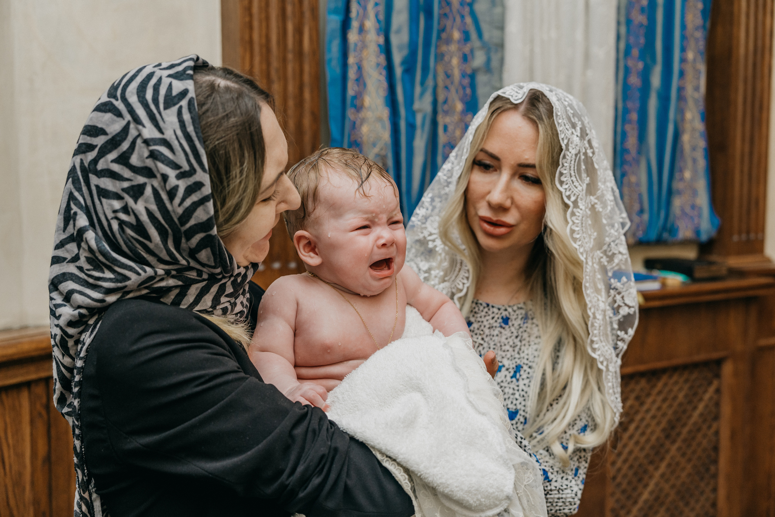 Крещение Марка и Майи. Фотограф Никита Комаров