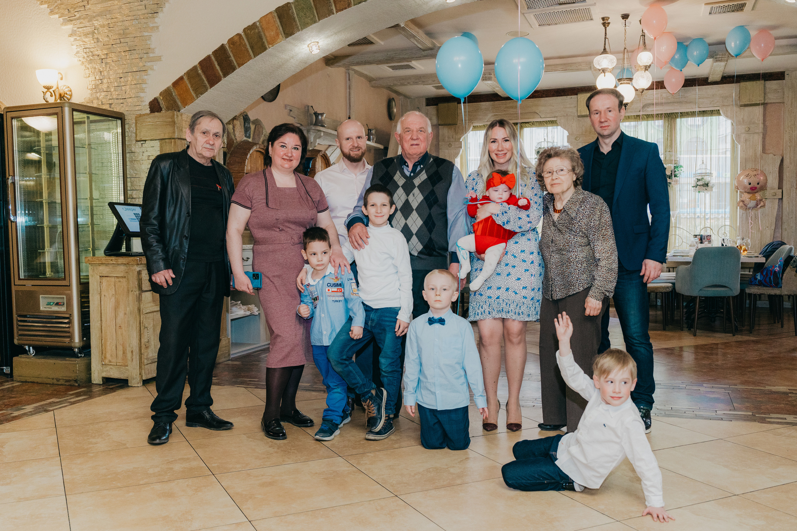 Крещение Марка и Майи. Фотограф Никита Комаров