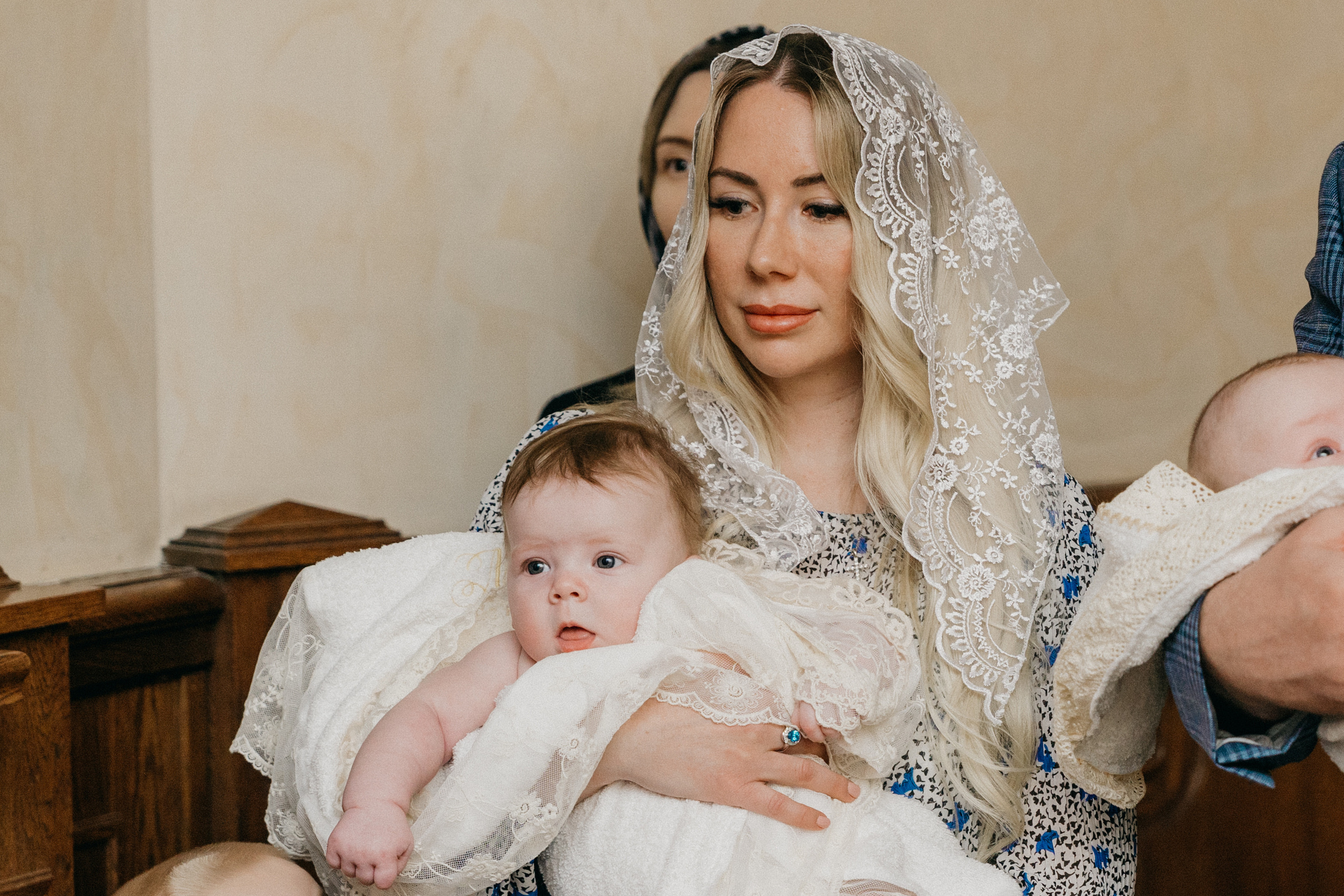 Крещение Марка и Майи. Фотограф Никита Комаров